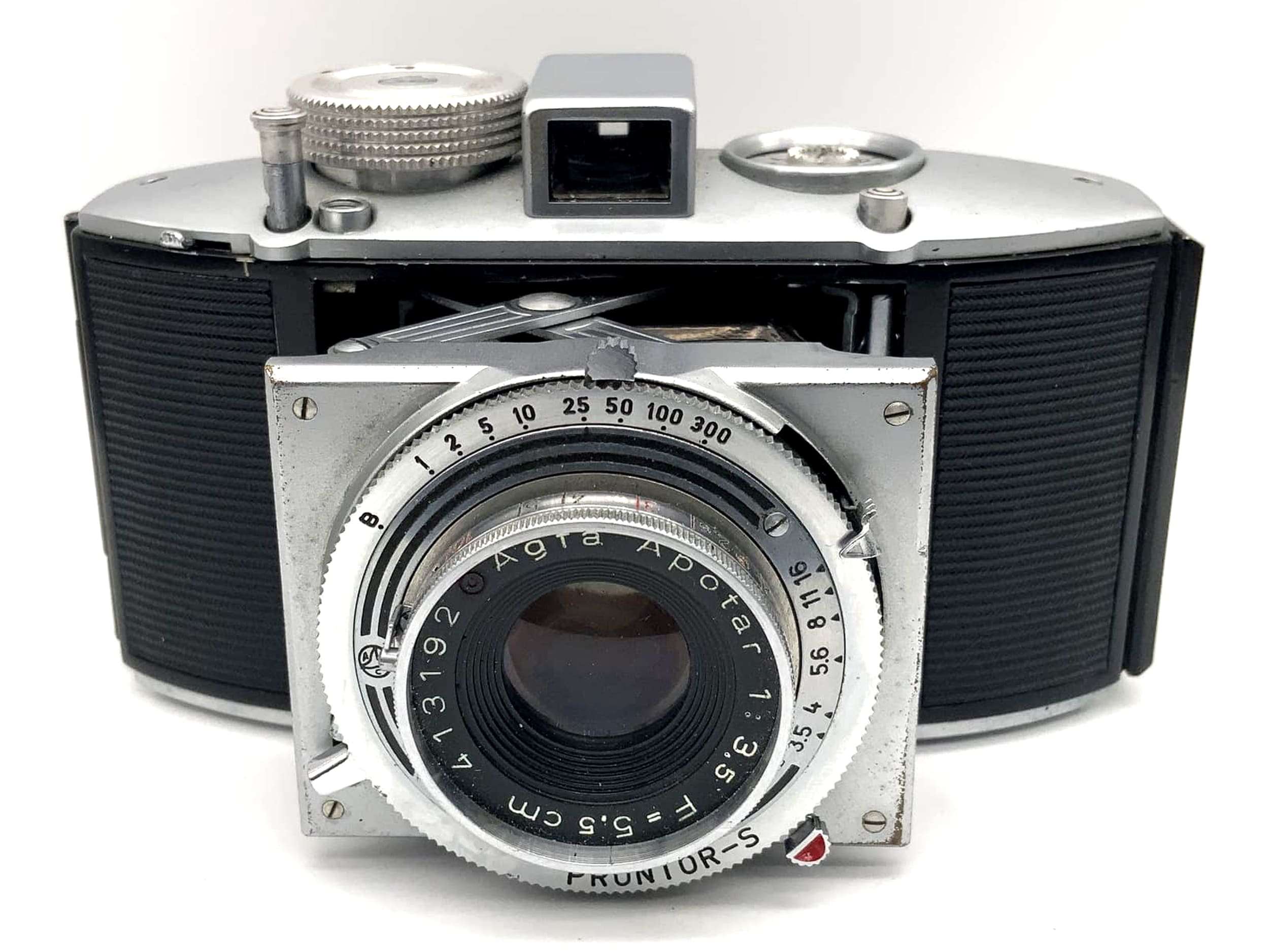 Agfa Karat Klappkamera mit Apotar 1:3.5 5,5cm 55mm