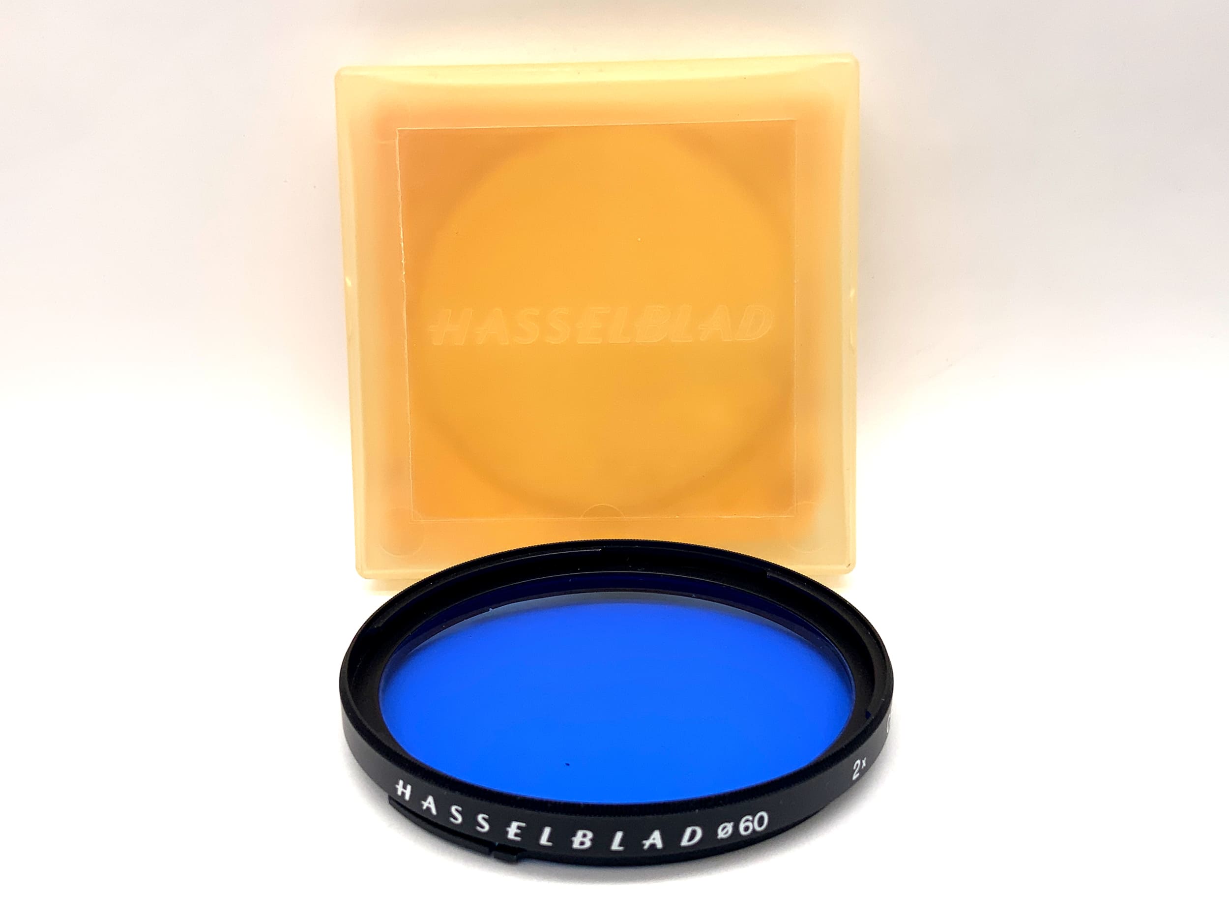 Hasselblad Farbfilter 2x CB12 -1 (80B) Multicoated blau blue im Etui Filter 60mm