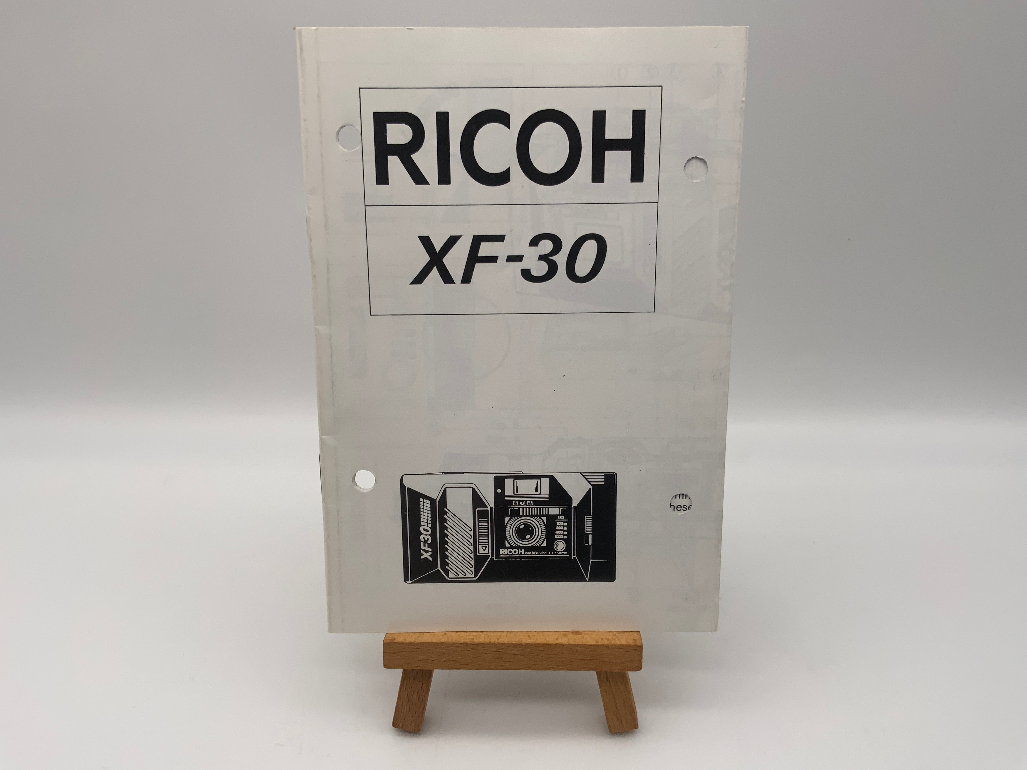 Ricoh XF-30 Bedienungsanleitung Deutsch
