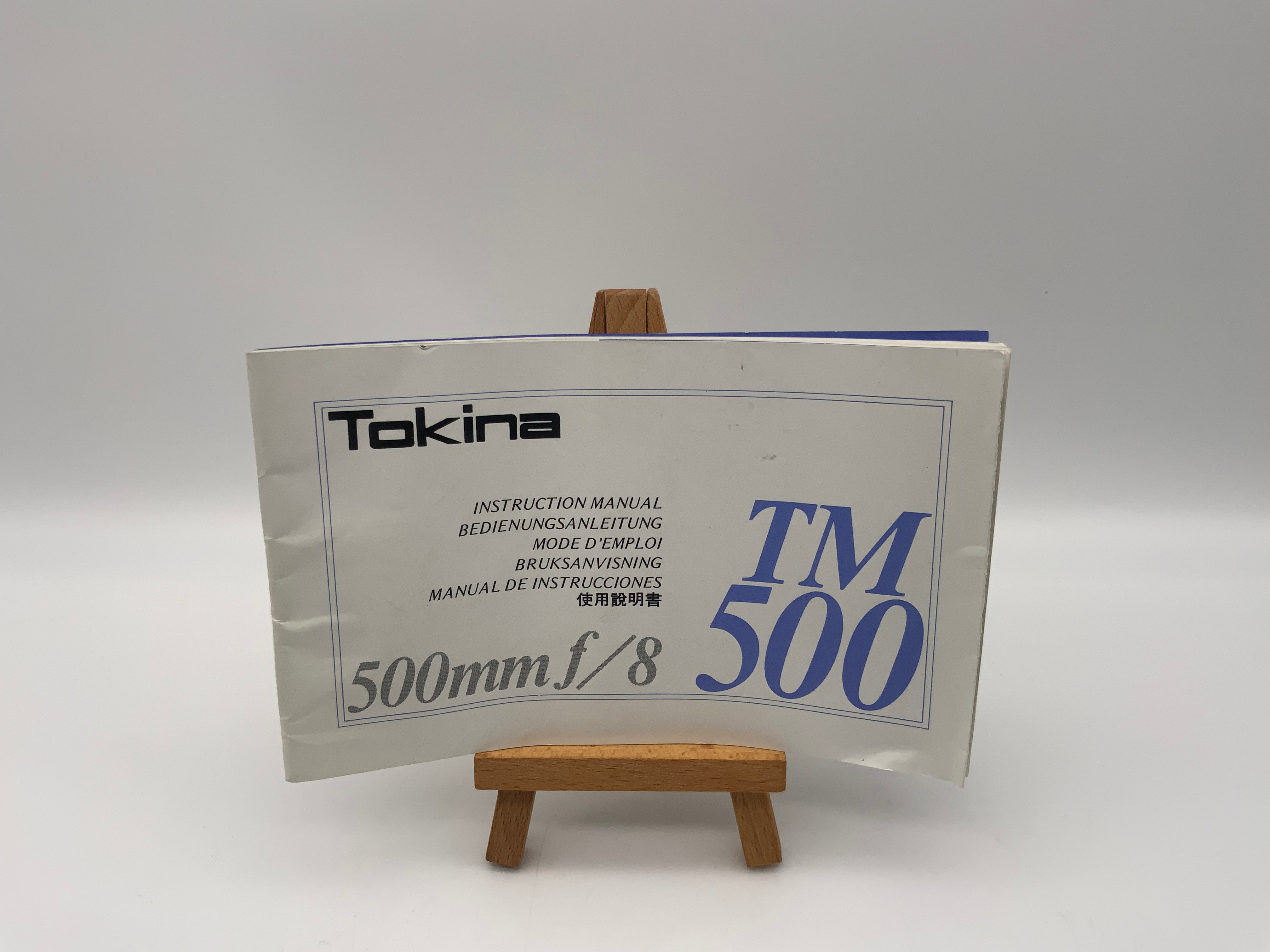 Tokina 500mm f/8 TM 500 Bedienungsanleitung Deutsch