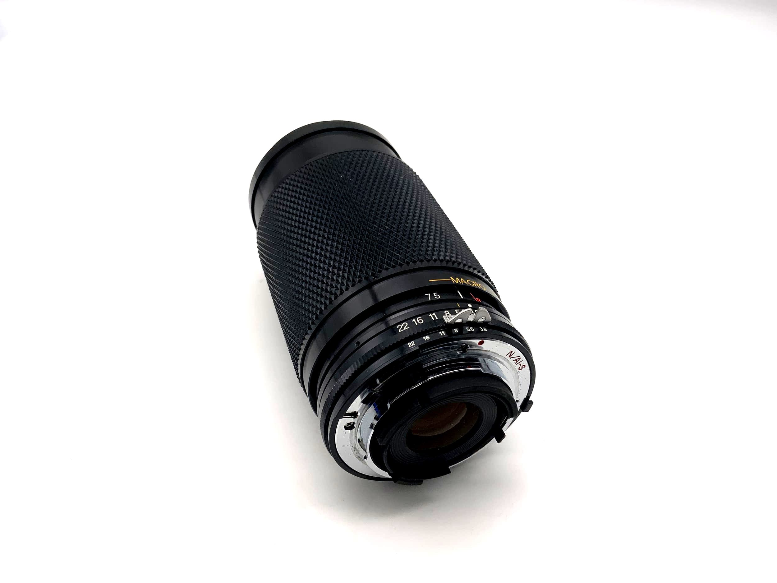 Soligor 75-205mm 1:3.8-4.8 Objektiv C/D Zoom+Macro MC Kamera Lens (Nikon F)