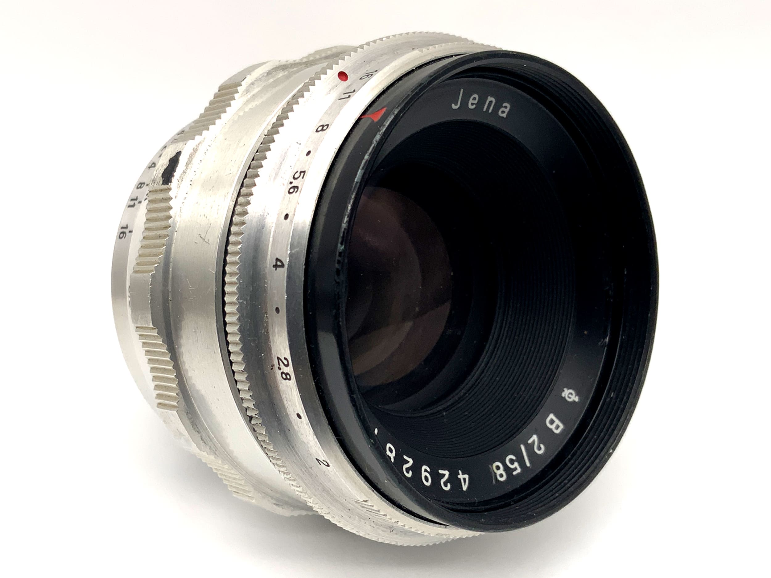 Carl Zeiss Jena 58mm 1:2 Objektiv Q1 Biotar Festbrennweite (M42)