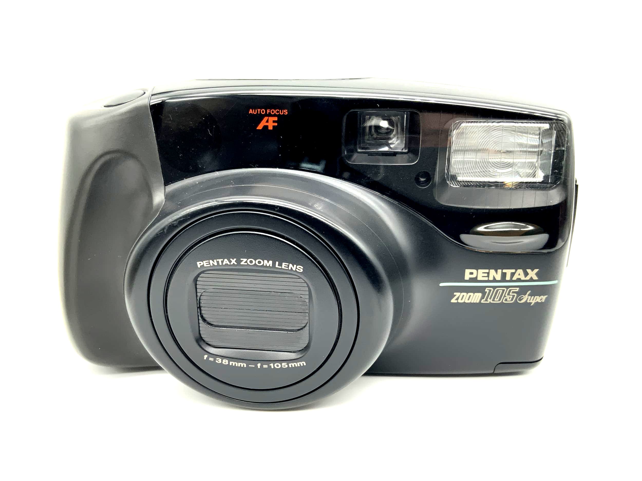 Pentax Zoom 105 Super Point&Shoot mit 38-105mm Kompaktkamera Analogkamera 35mm