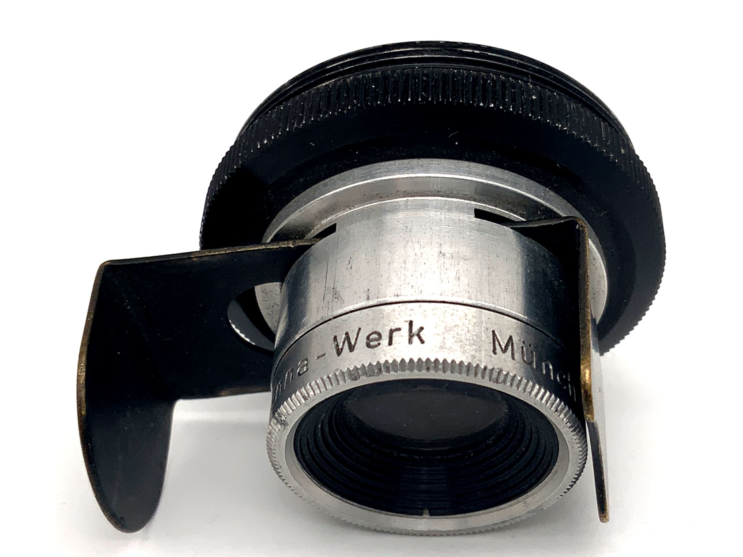 Enna München 6cm 1:4.5 Vergrößerungsobjektiv Ennar red C Enlarger Lens (M39)