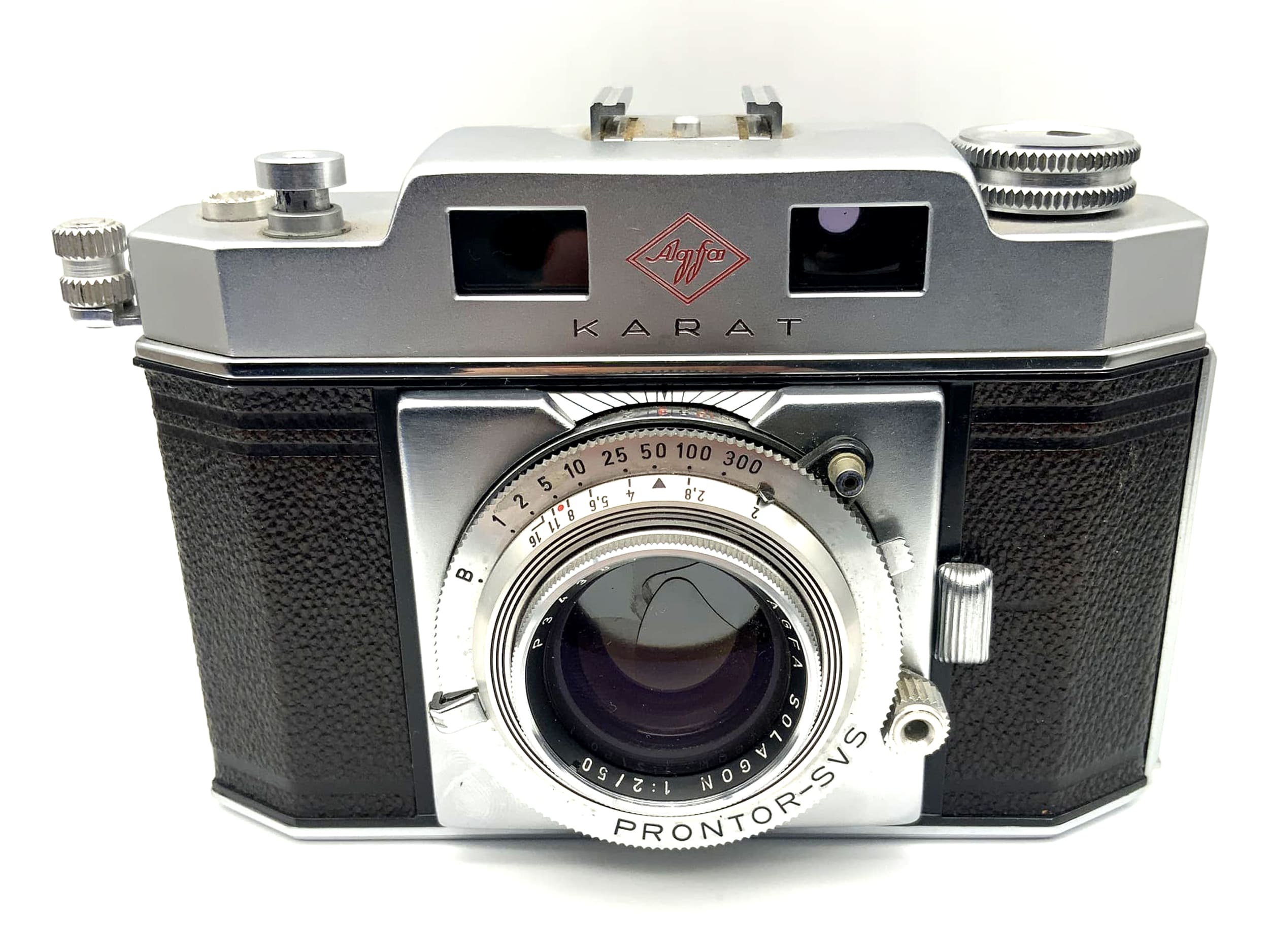 Agfa Karat Sucherkamera mit Solagon 1:2/50 Prontor-SVS