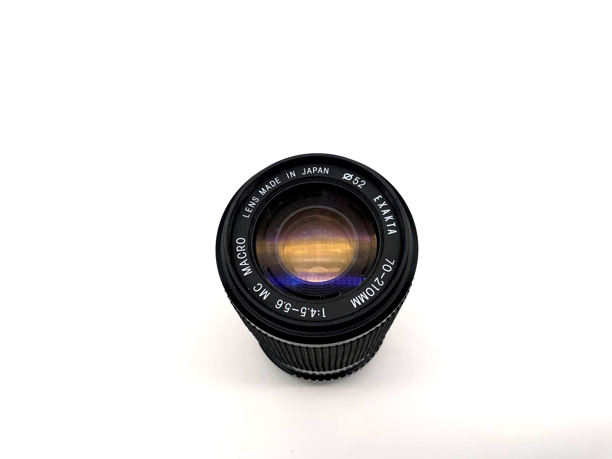 Exakta 70-210mm 1:4.5-5.6 Objektiv Multi Coating Macro Kamera Lens (Konica AR)