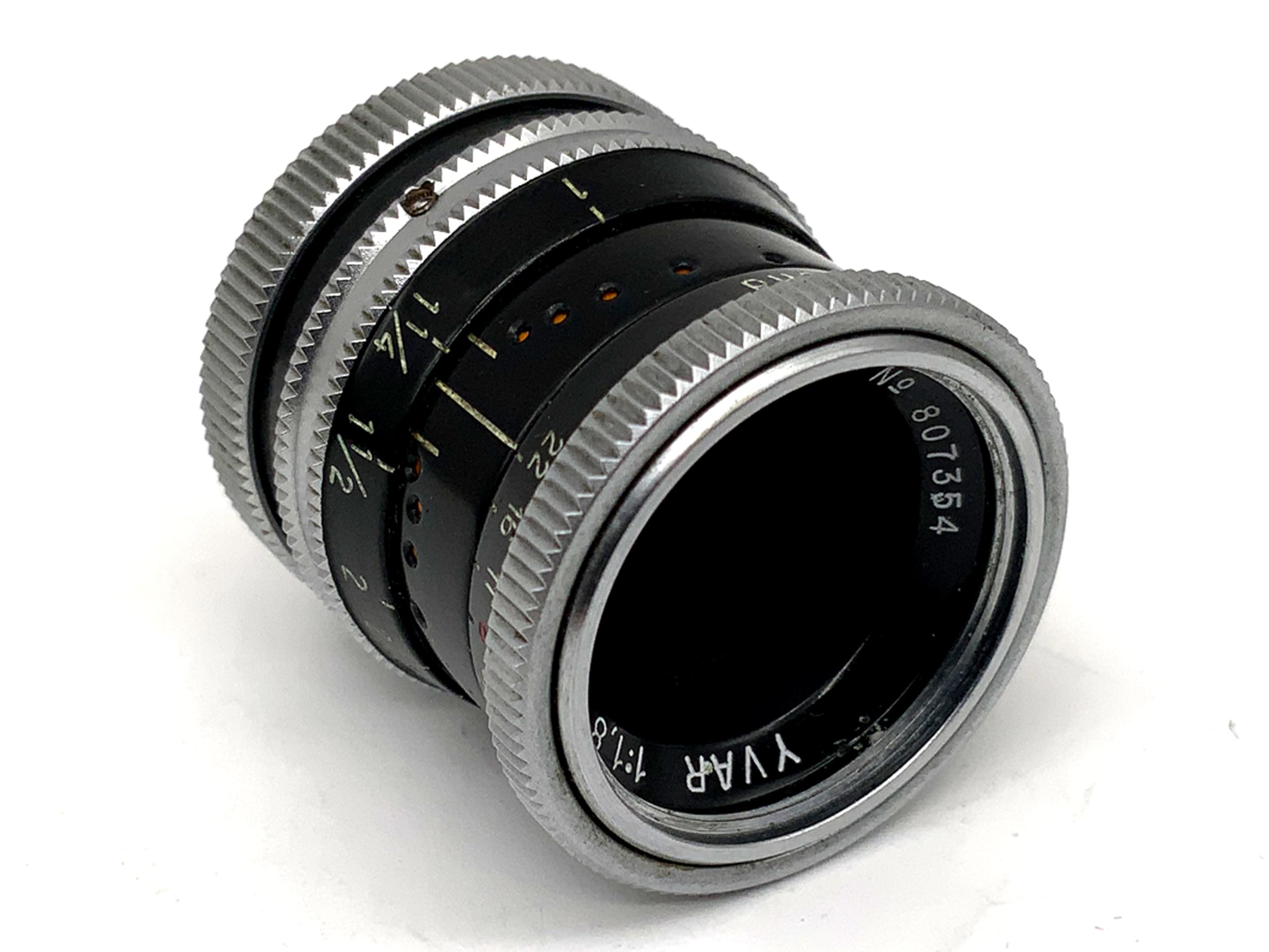 Kern Paillard 13mm 1:1.8 Objektiv Yvar Bolex Videoobjektiv (D-Mount)