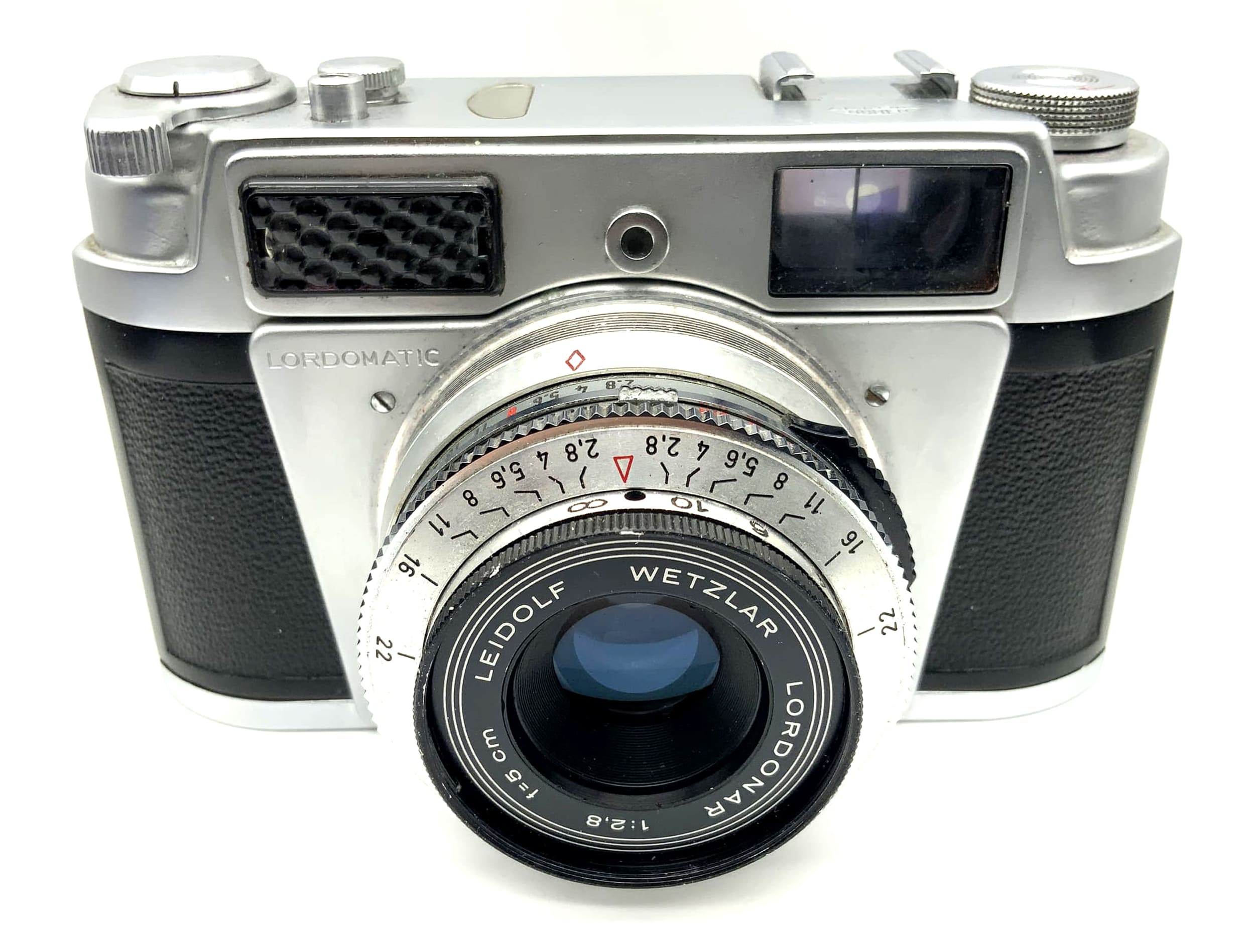 Leidolf Lordomatic II R Sucherkamera mit Lordonar 1:2.8 f=5cm Prontor-SLK