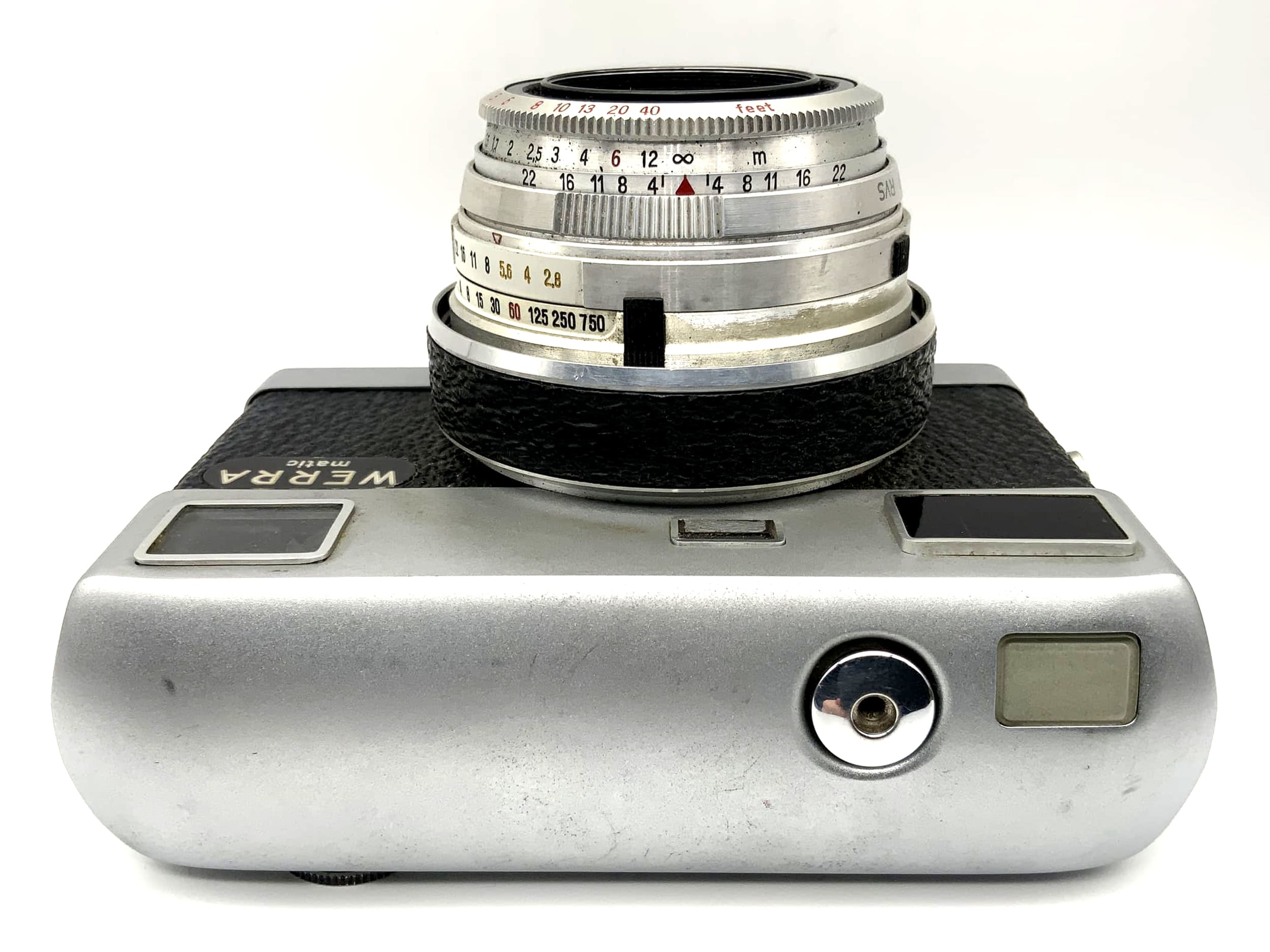 Pentacon Werra matic Sucherkamera mit Carl Zeiss Tessar 2,8/50 Prestor RVS