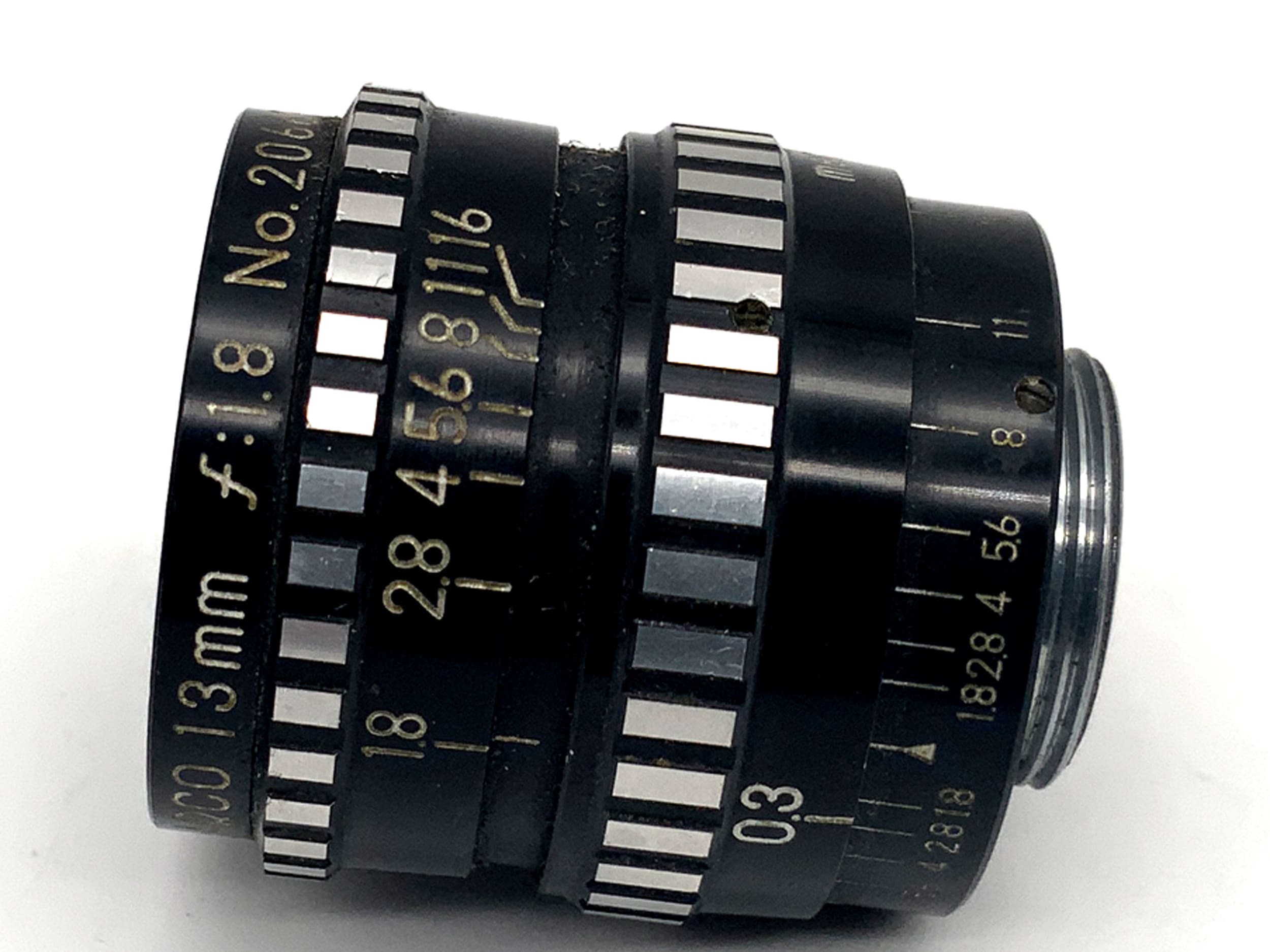 Arco Photo 13mm 1:1.8 Objektiv Cine-Arco Bolex Videoobjektiv (D-Mount)