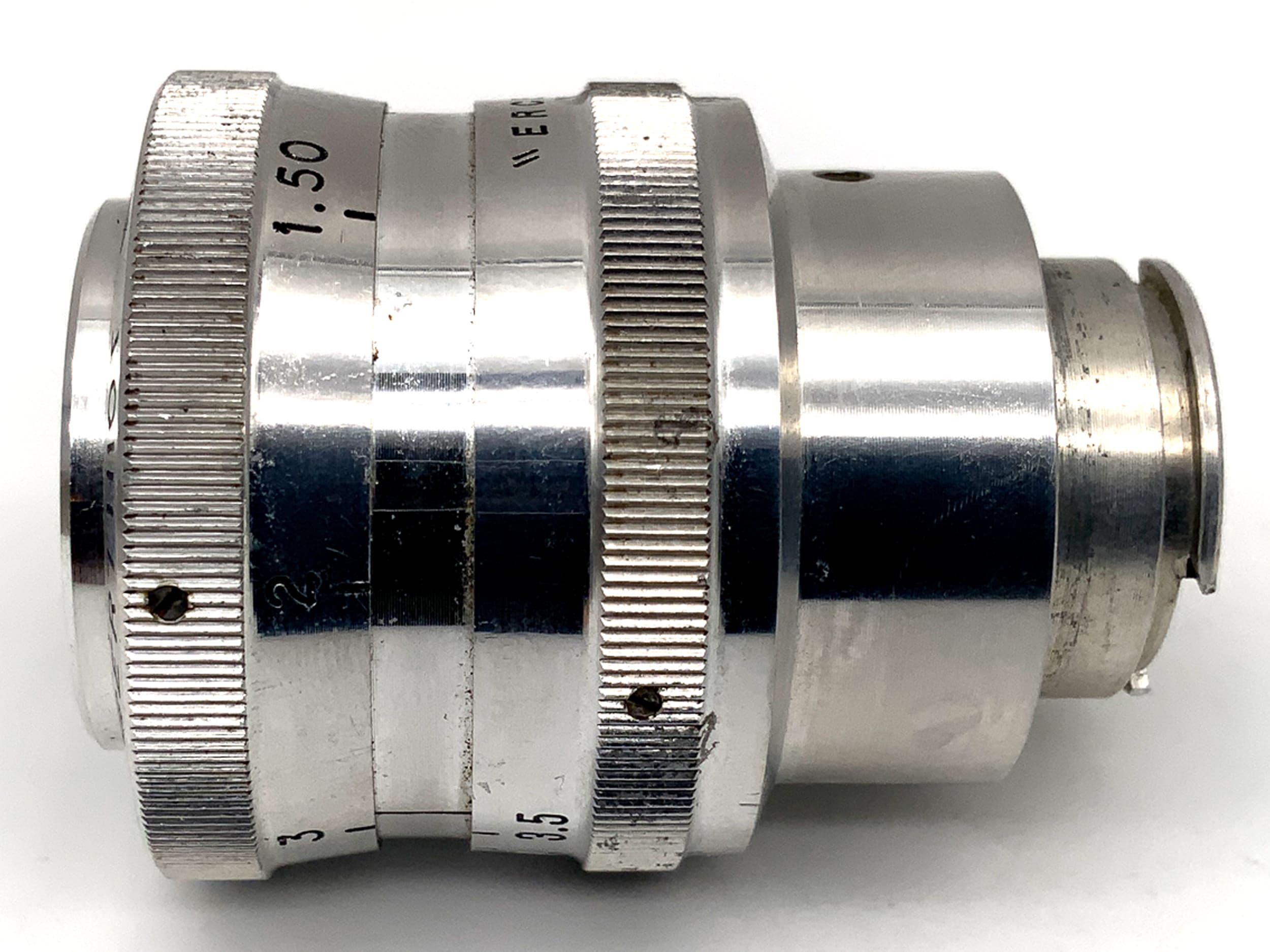 Som Berthiot 50mm 1:3.5 Objektiv Cinor Videoobjektiv (Camex)