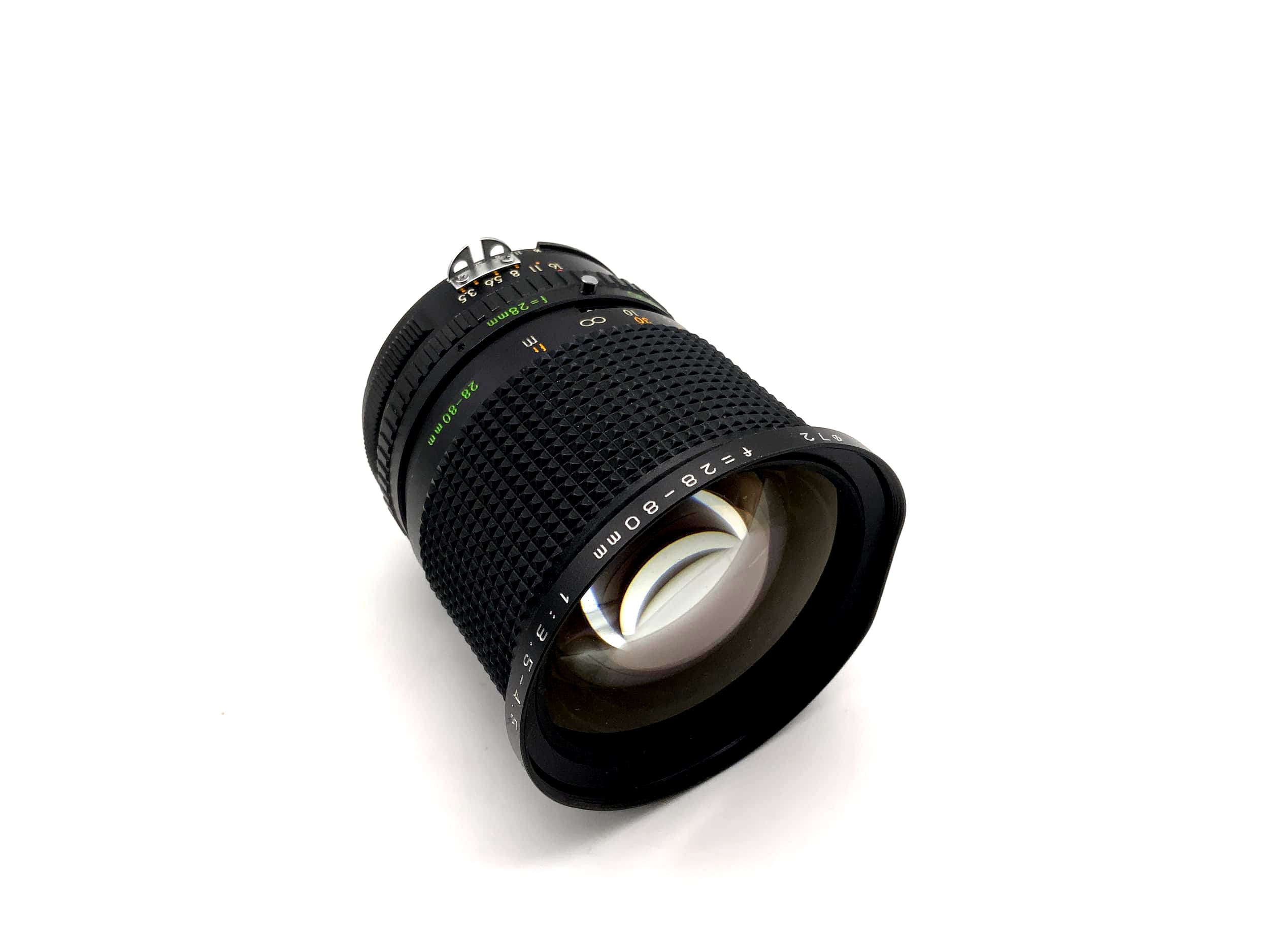 Danubia 28-80mm 1:3,5-4,5 Objektiv Super Multi Coated Kamera Lens (Nikon F)