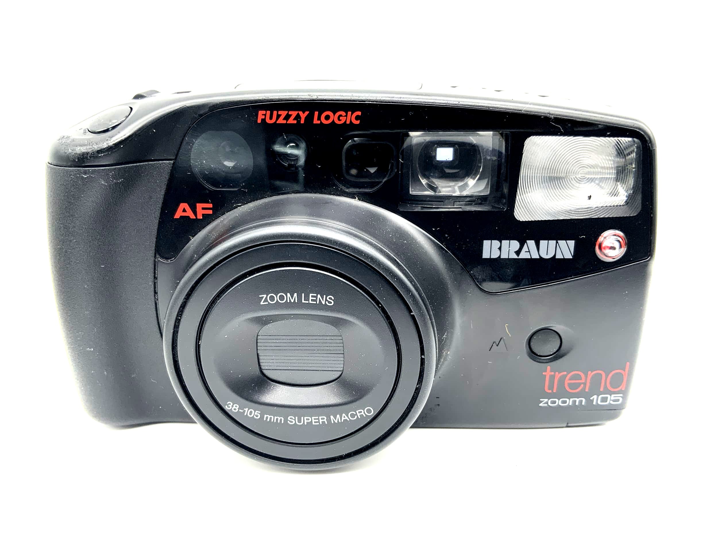 Braun trend zoom 105 Point&Shoot mit 38-105mm Super Macro Kompaktkamera 35mm
