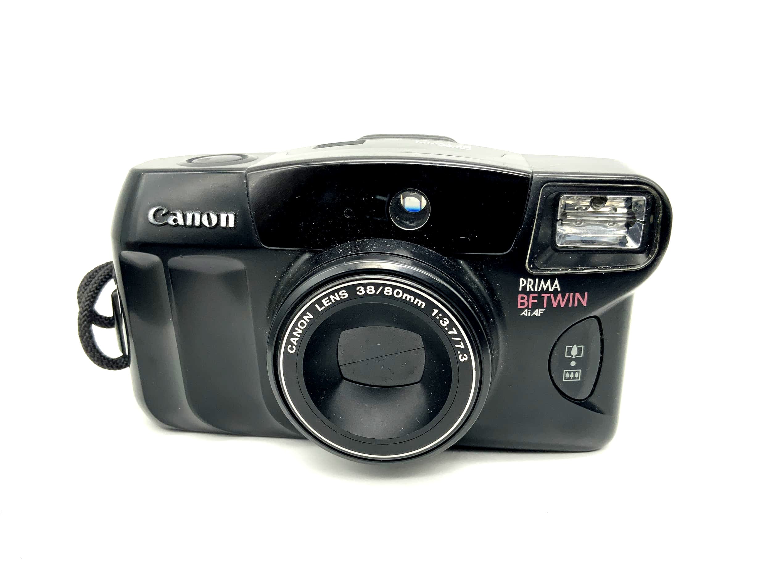 Canon Prima BF Twin Point&Shoot mit 1:3.7/7.3 38/80mm Kompaktkamera 35mm