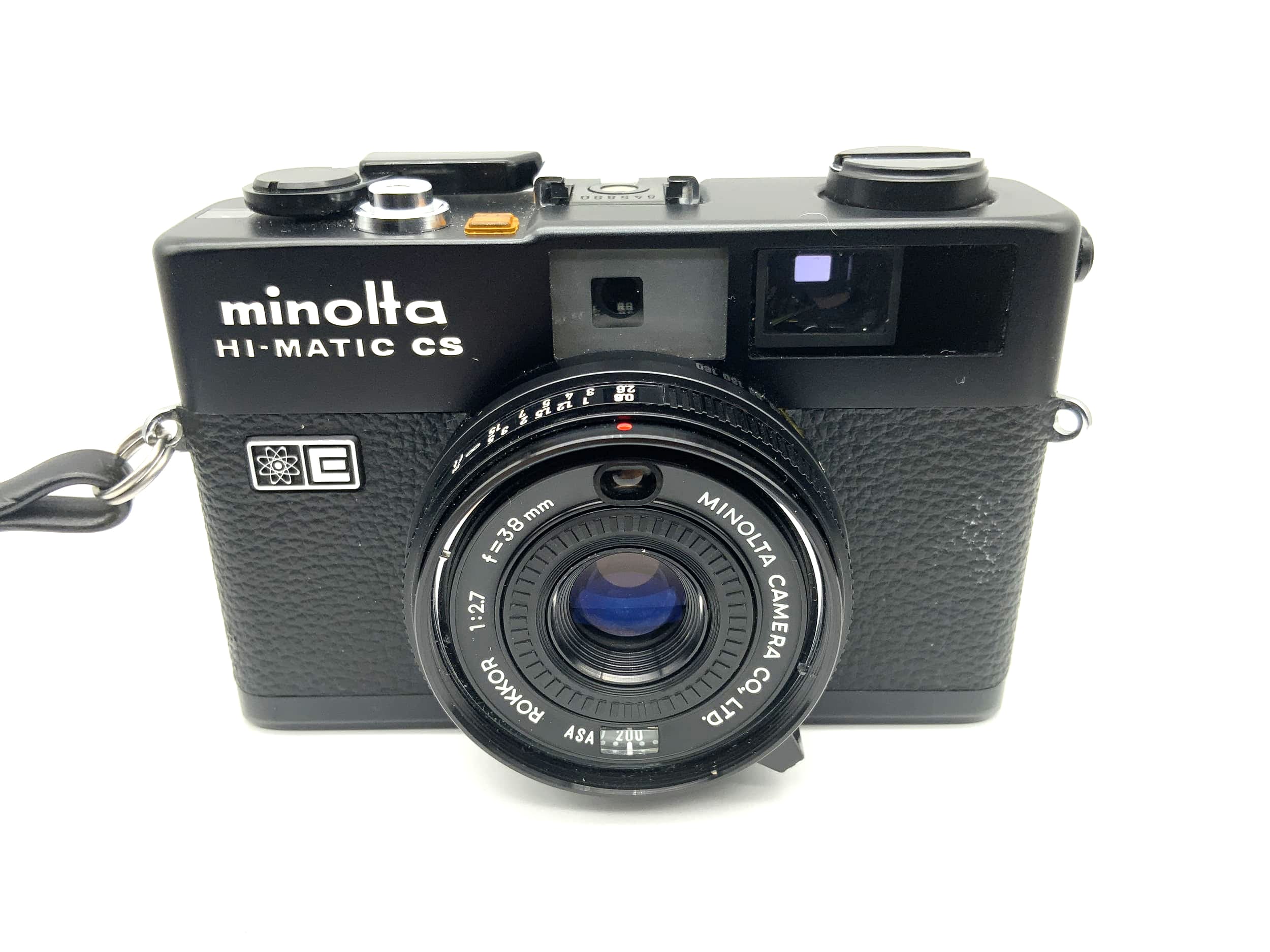 Minolta Hi-Matic CS Sucherkamera mit Rokkor 1:2.7 f=38mm
