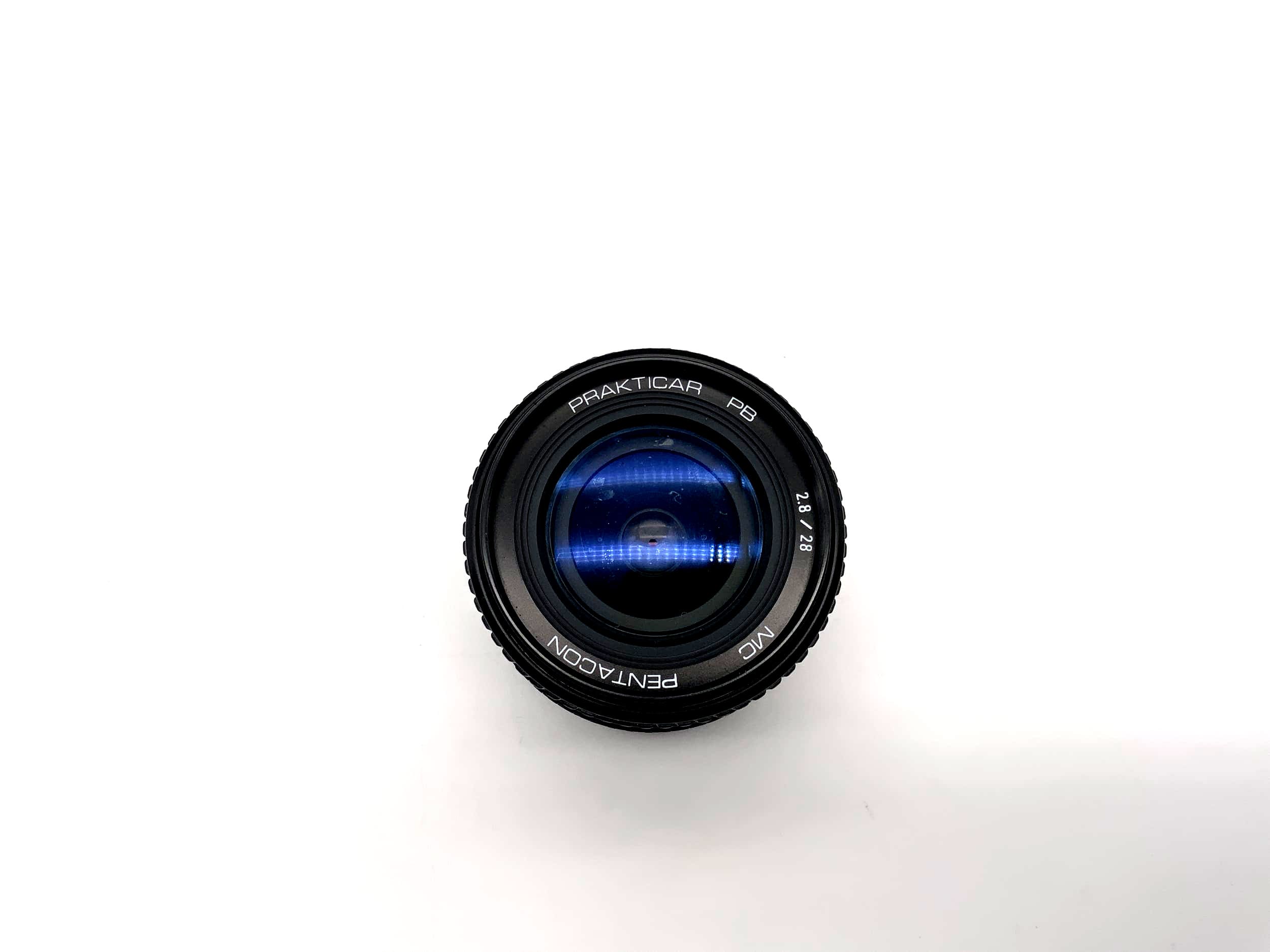 Prakticar 28mm 1:2,8 Objektiv PB Multi Coating Weitwinkel W.W. Lens (Praktica B)