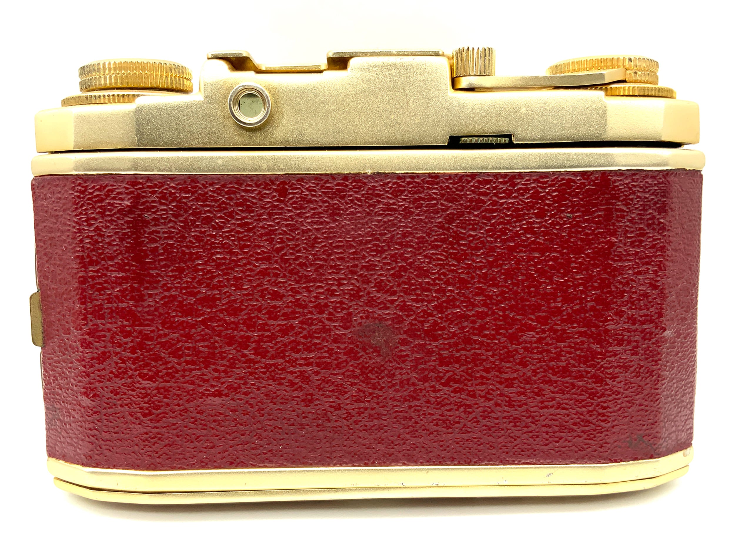 King KG Regula Citalux 300 mit Cassar S 1:2.8/45mm Prontor-SVS gold mit Tasche