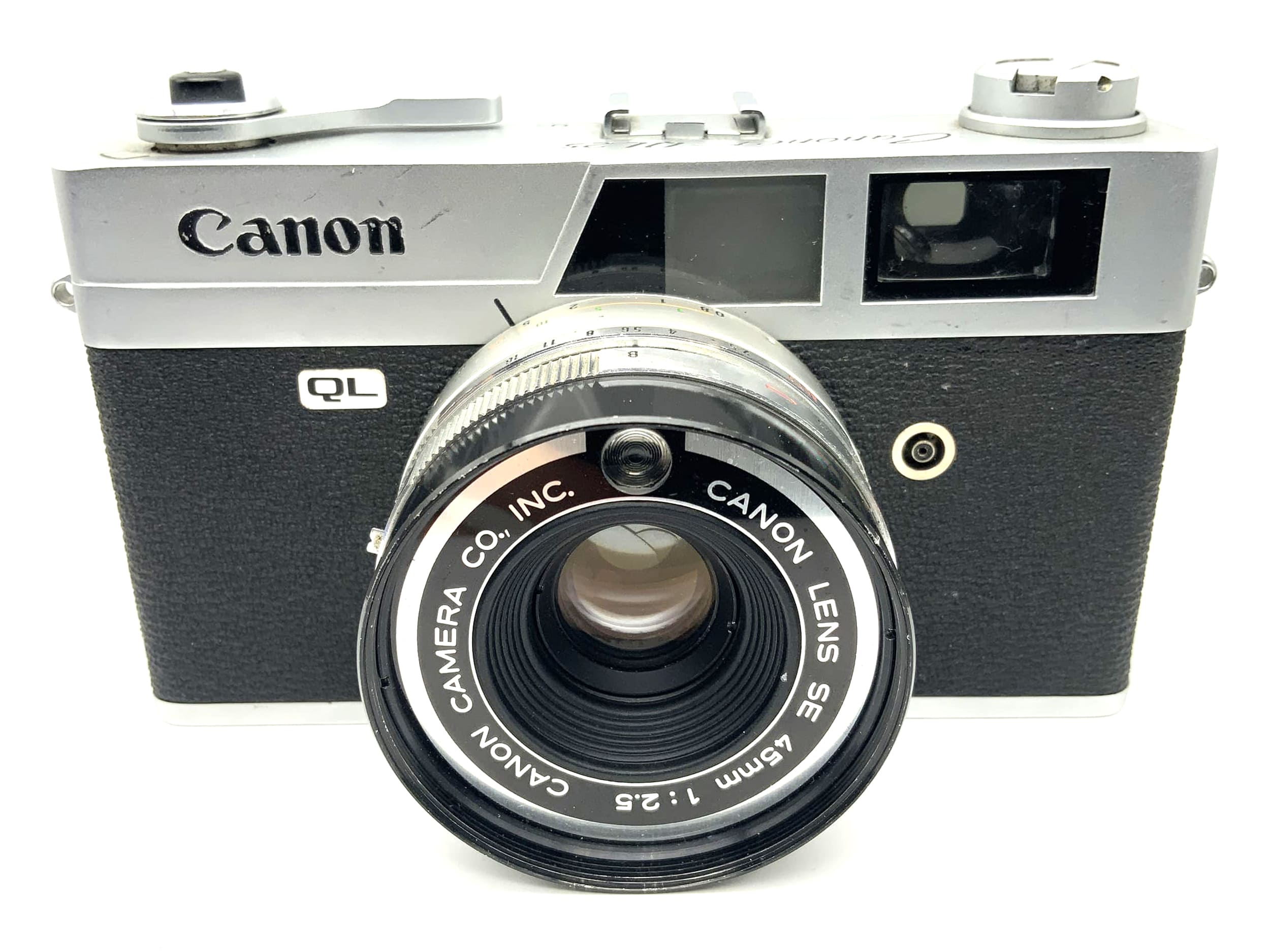 Canon Canonet QL 25 Sucherkamera mit Canon Lens SE 45mm 1:2.5
