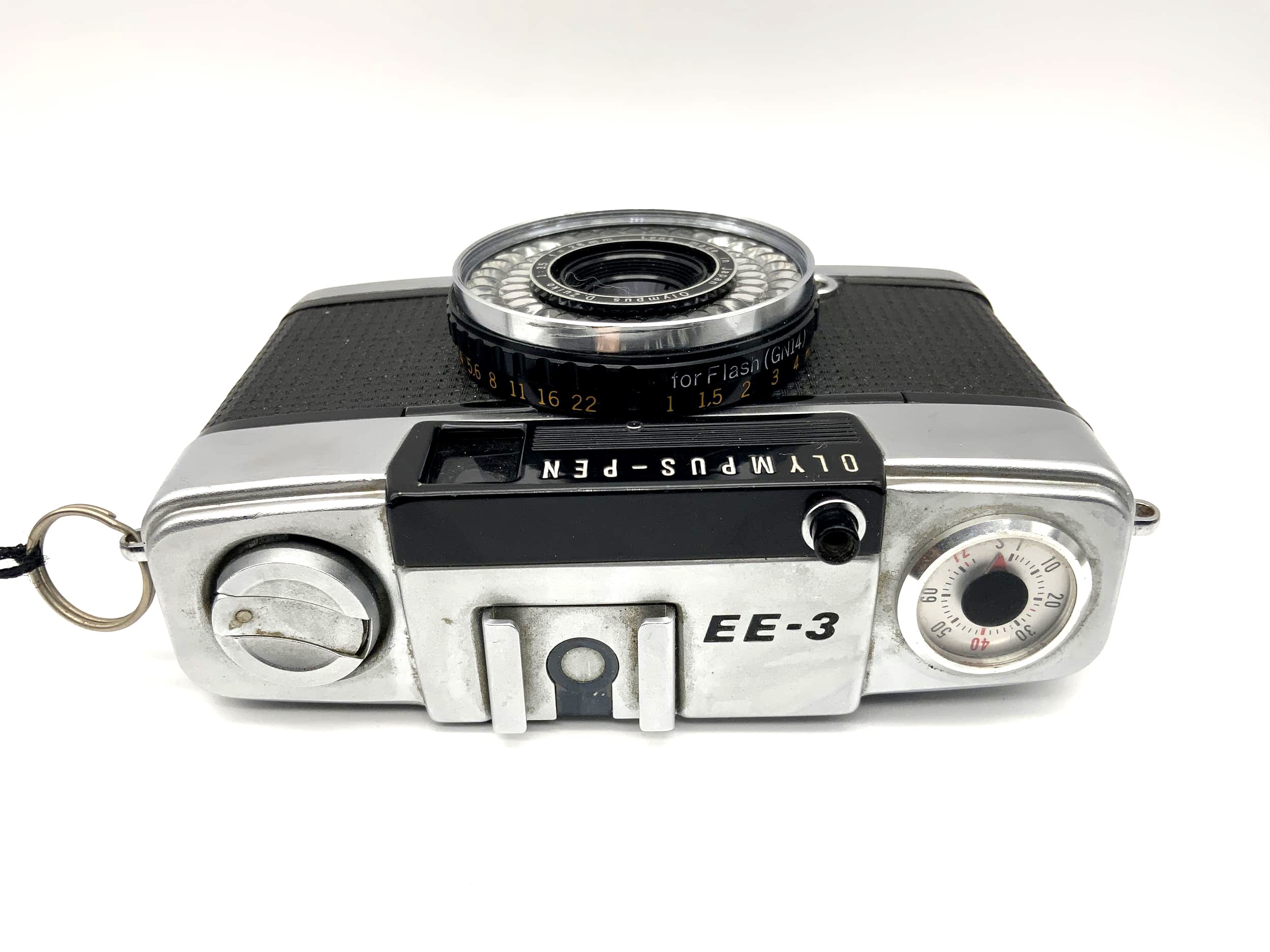 Olympus Pen EE-3 Sucherkamera mit D.Zuiko 1:3.5 f=28mm