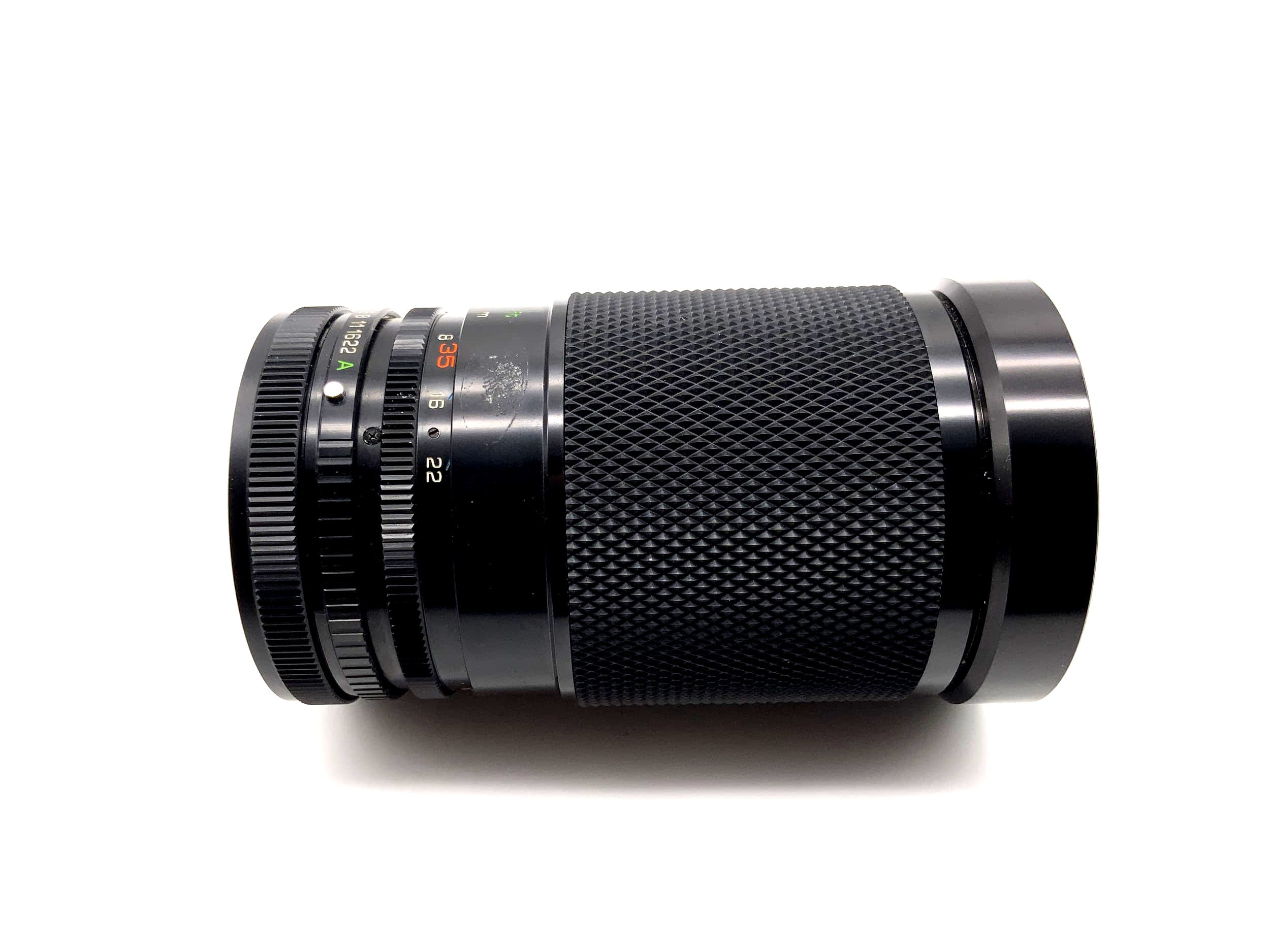 Soligor 35-200mm 1:3,5-4,5 Objektiv C/D Zoom+Macro MC Kamera Lens (Canon FD)