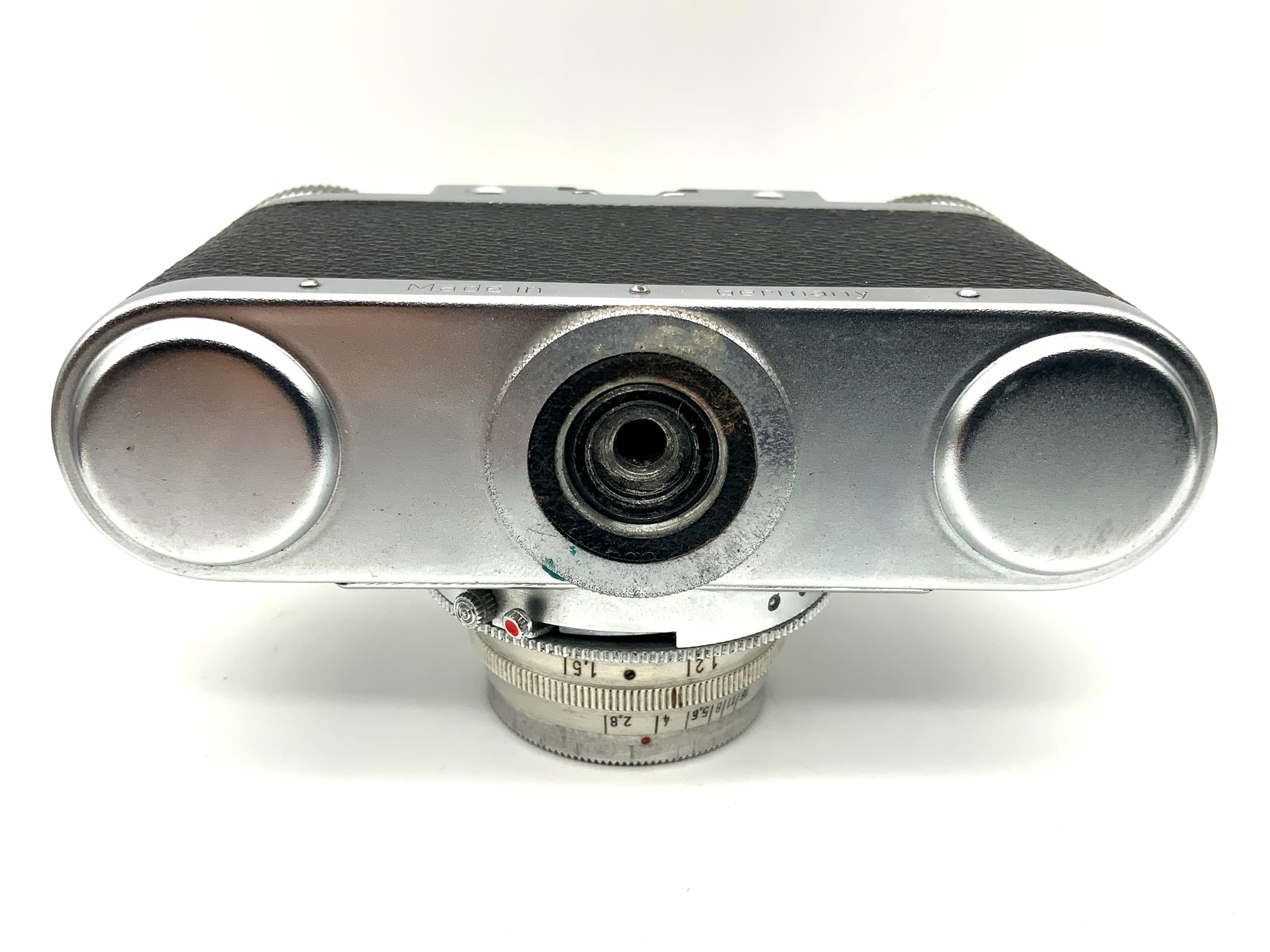 Braun Paxette Sucherkamera mit Kataplast 1:2.8/45 Prontor-S Analogkamera