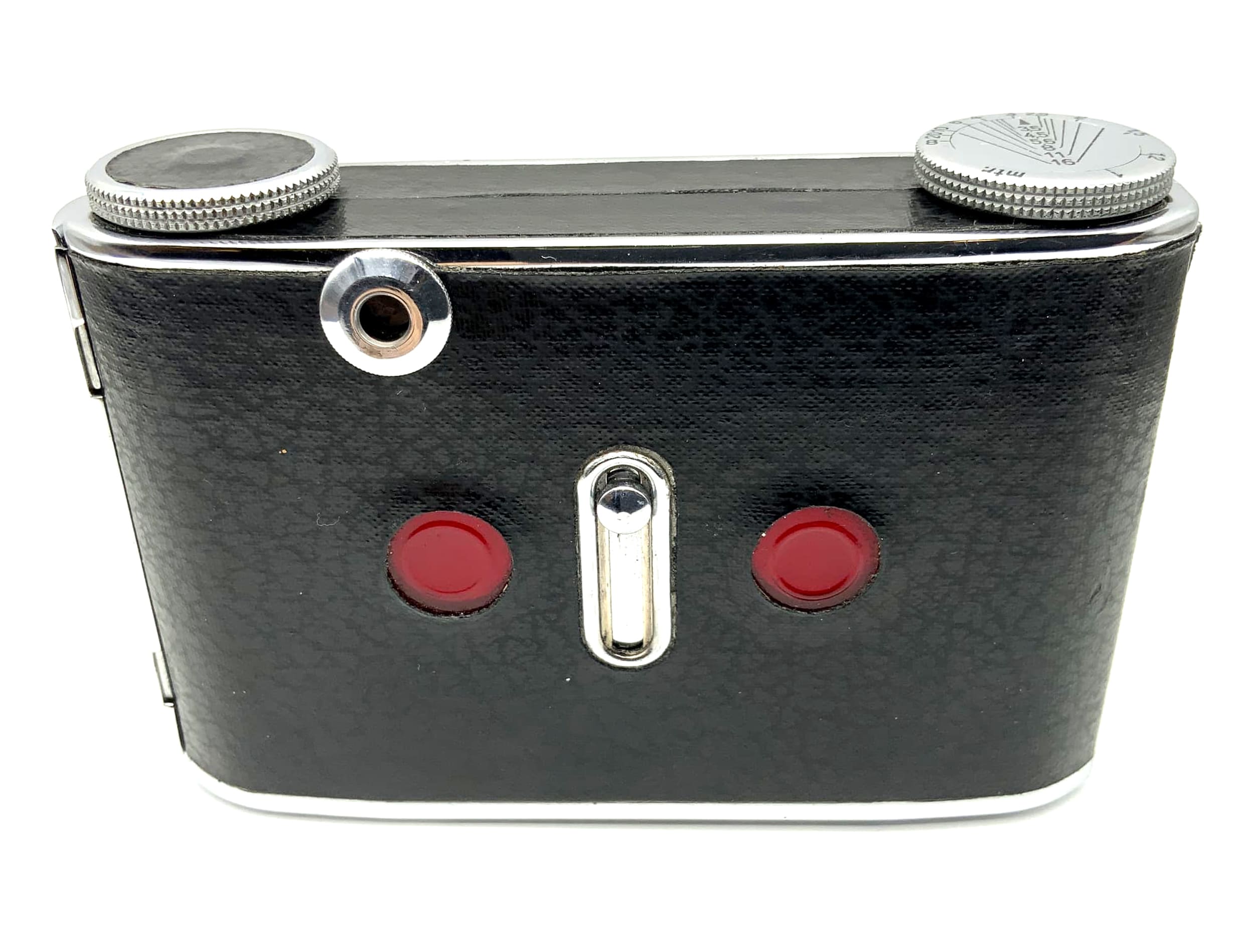 Ising Puck Sucherkamera mit Rodenstock-Trinar 1:3.5 f=4,5cm 3x4 Prontor II