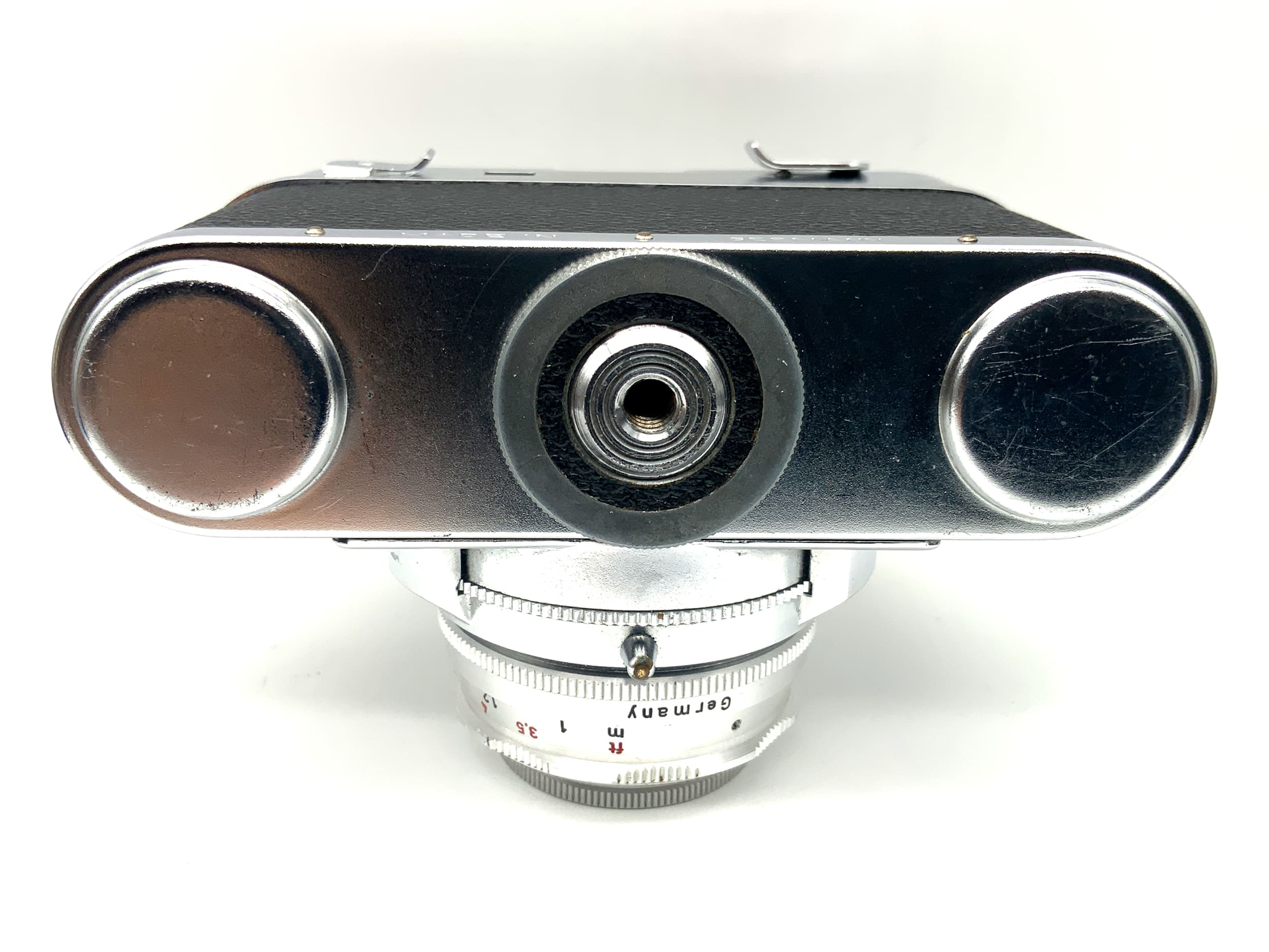 Braun Paxette Sucherkamera mit Katagon 1:2.8/50 Prontor-SVS Analogkamera