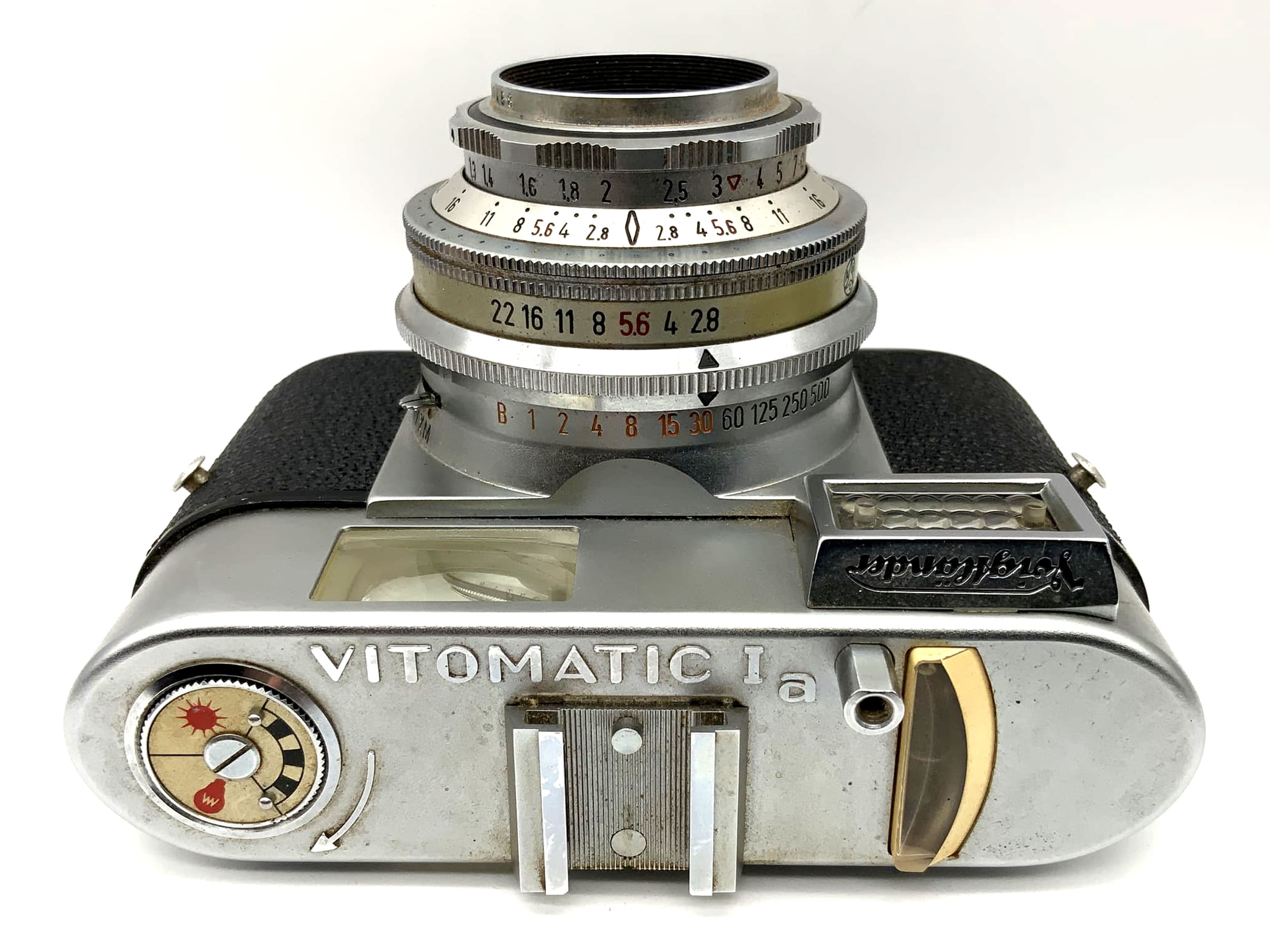 Voigtländer Vitomatic 1a Sucherkamera mit Color Skopar 2.8/50 Prontor SLK V