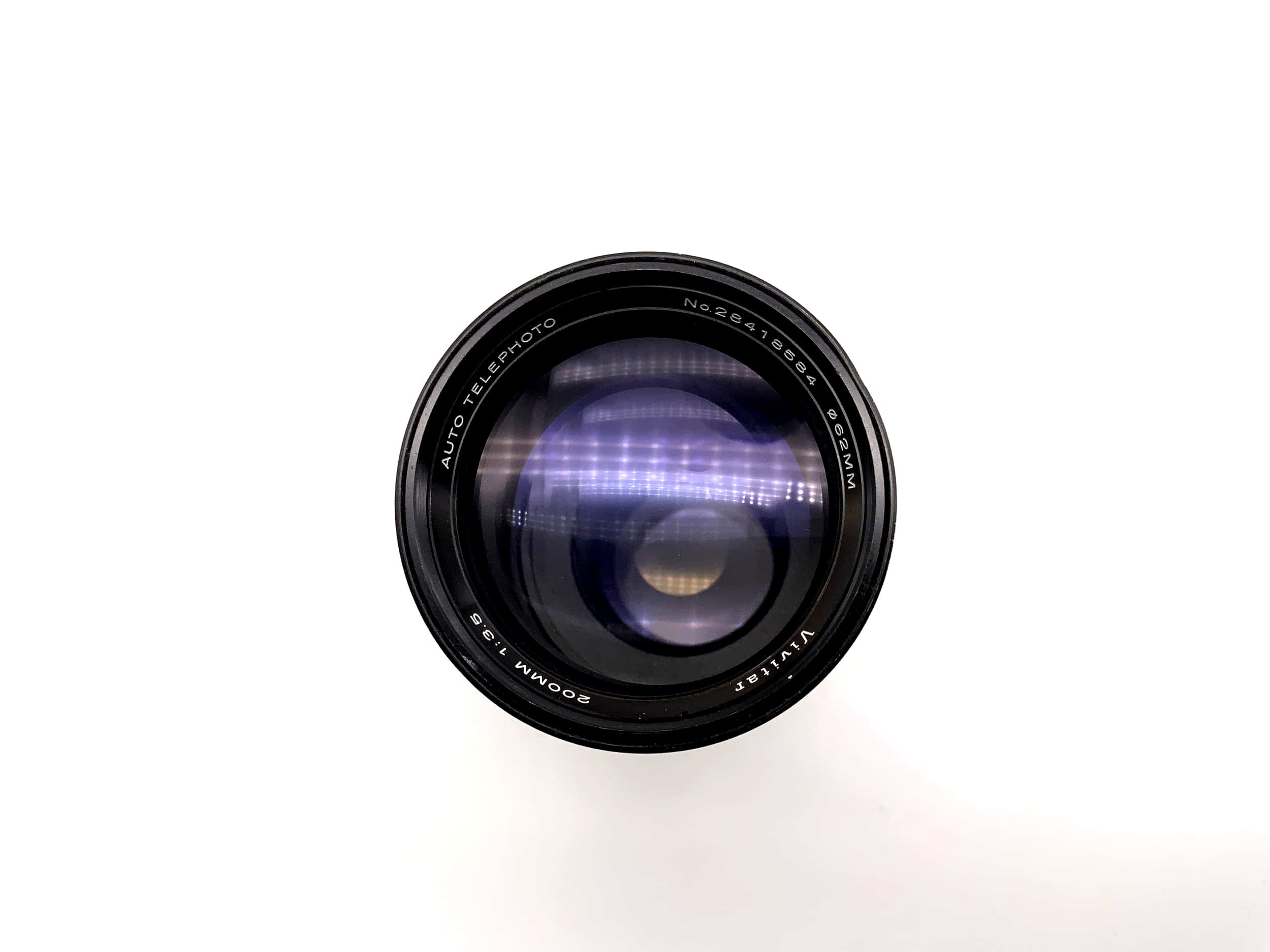 Vivitar 200mm 1:3.5 Objektiv Auto Telephoto Kamera Camera Lens (Canon FD)