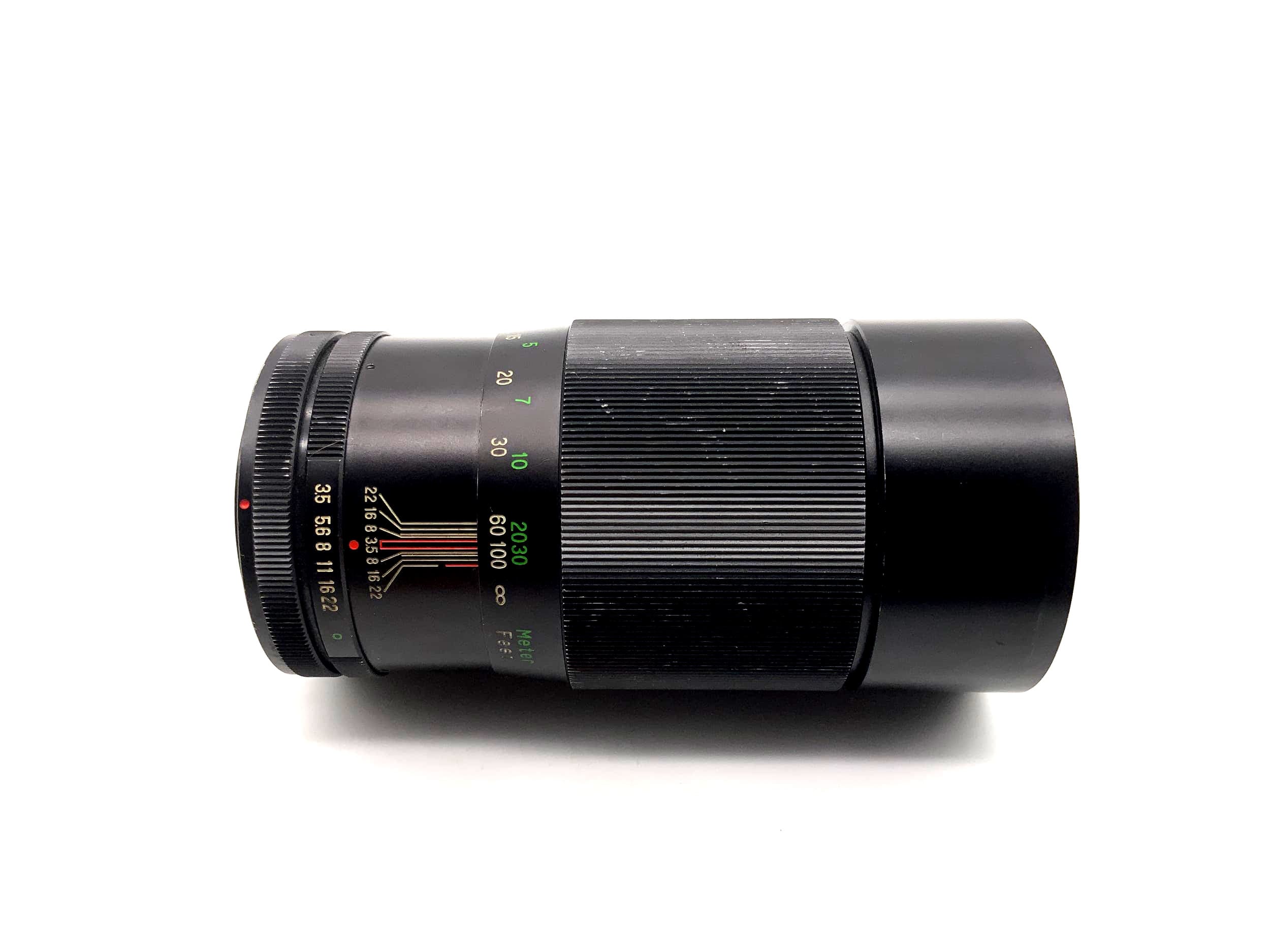 Vivitar 200mm 1:3.5 Objektiv Auto Telephoto Kamera Camera Lens (Canon FD)
