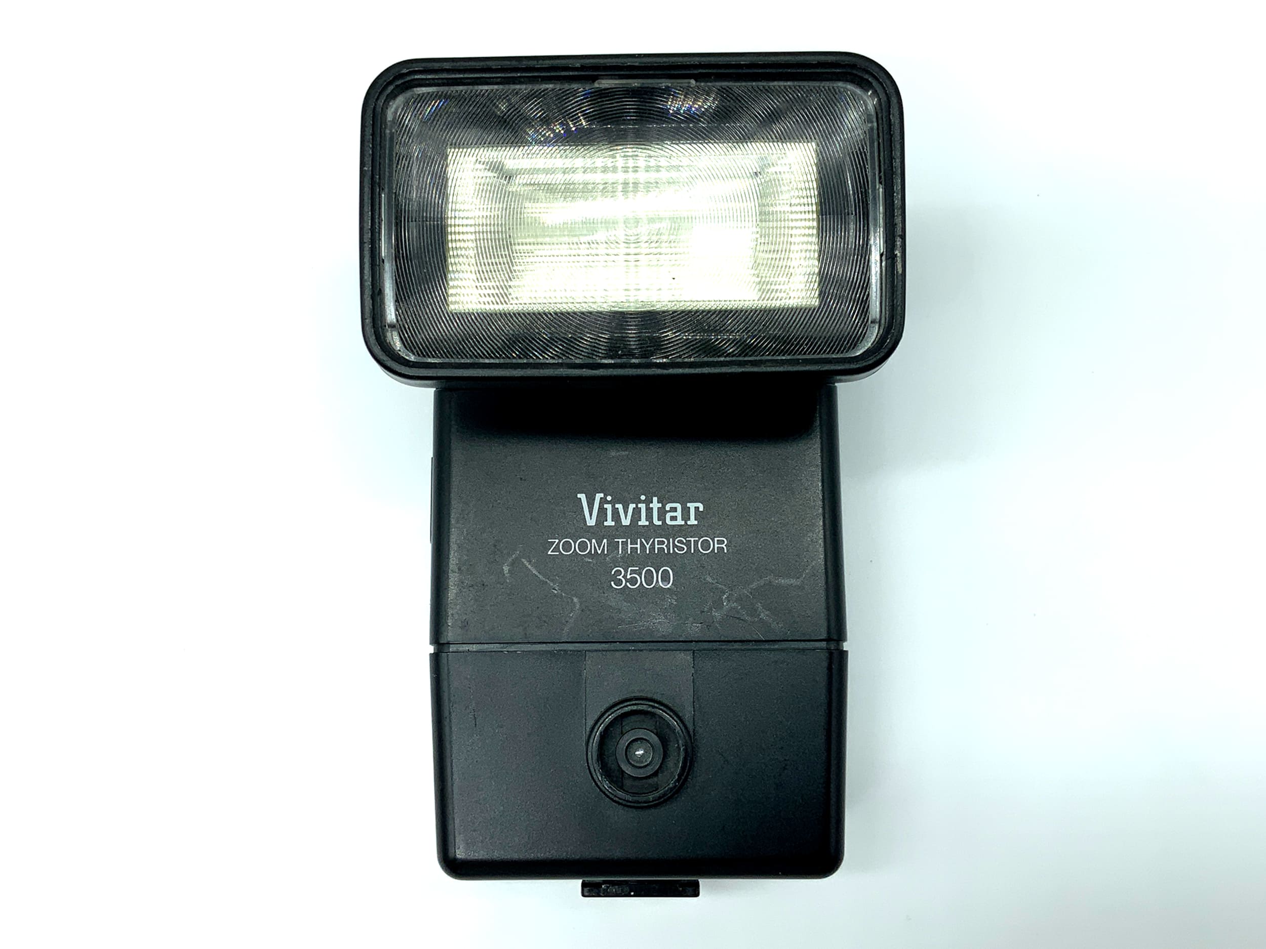 Vivitar zoom thyristor 3500 Blitzgerät für Pentax SLR Kameras Blitz Flash