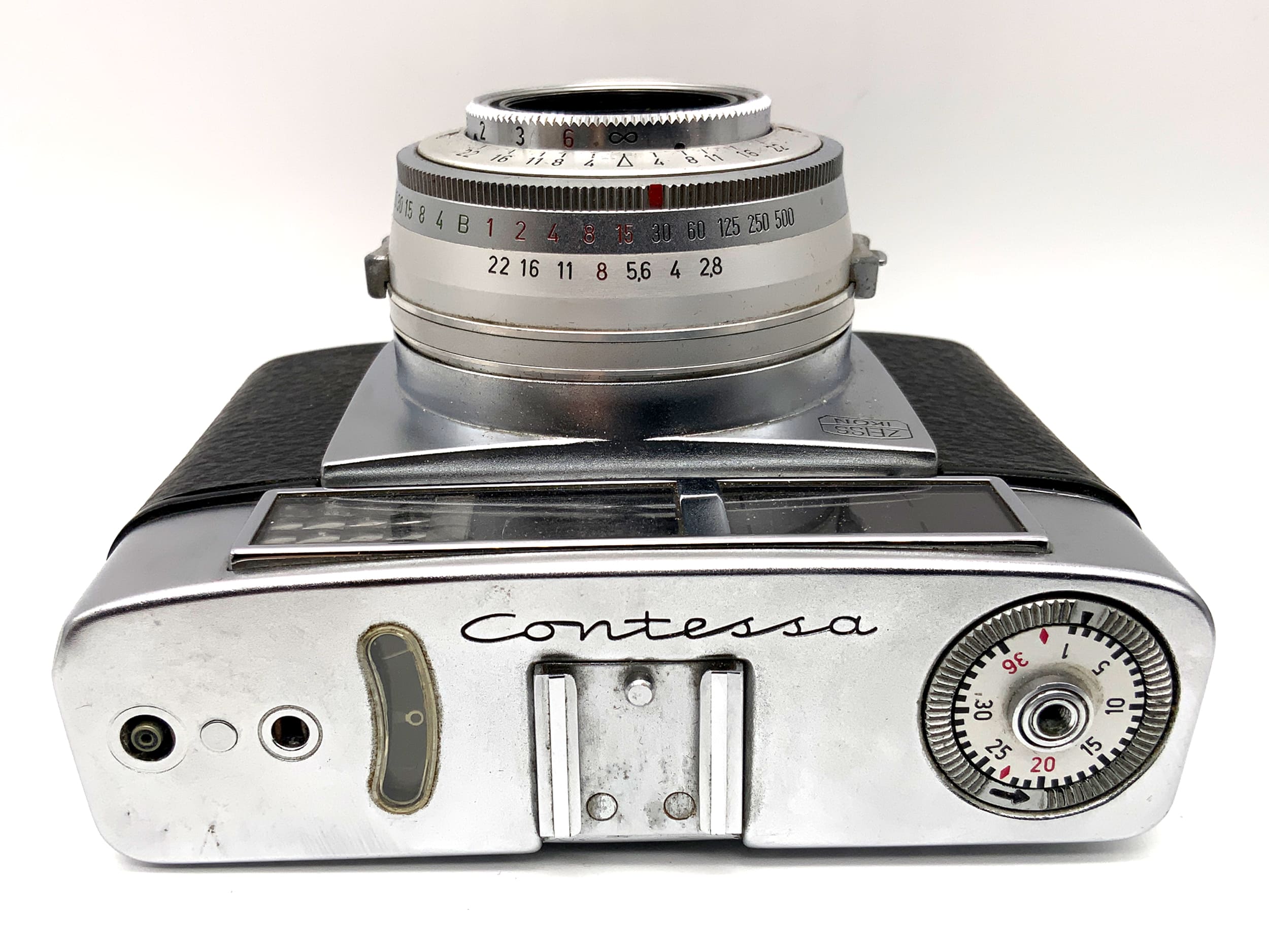 Zeiss Ikon Contessa Sucherkamera mit Tessar 2.8/50 Prontor SLK Spezial