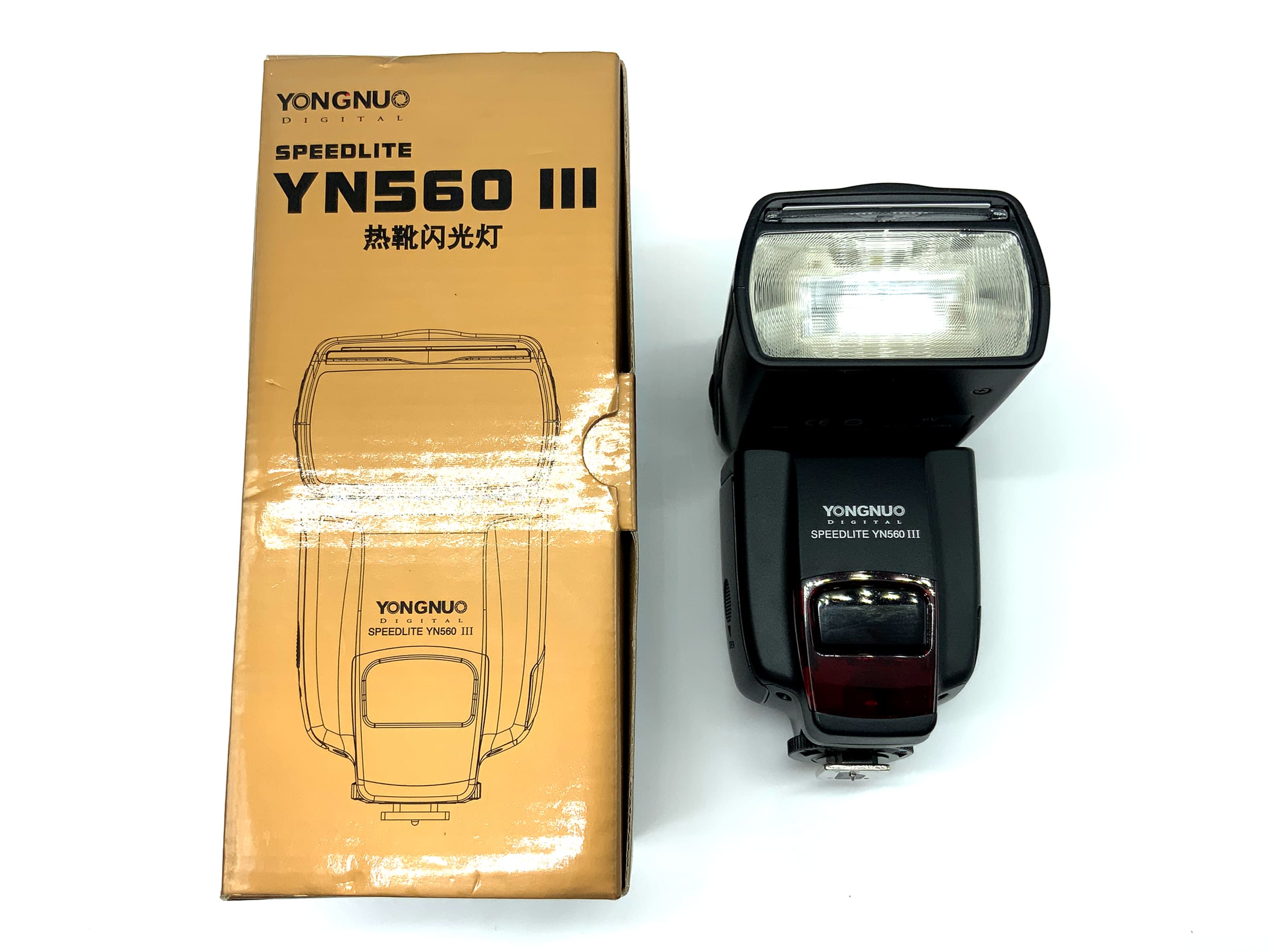 Yongnuo Speedlite YN560 III Blitzgerät für Canon Nikon Kamera Blitz Flash