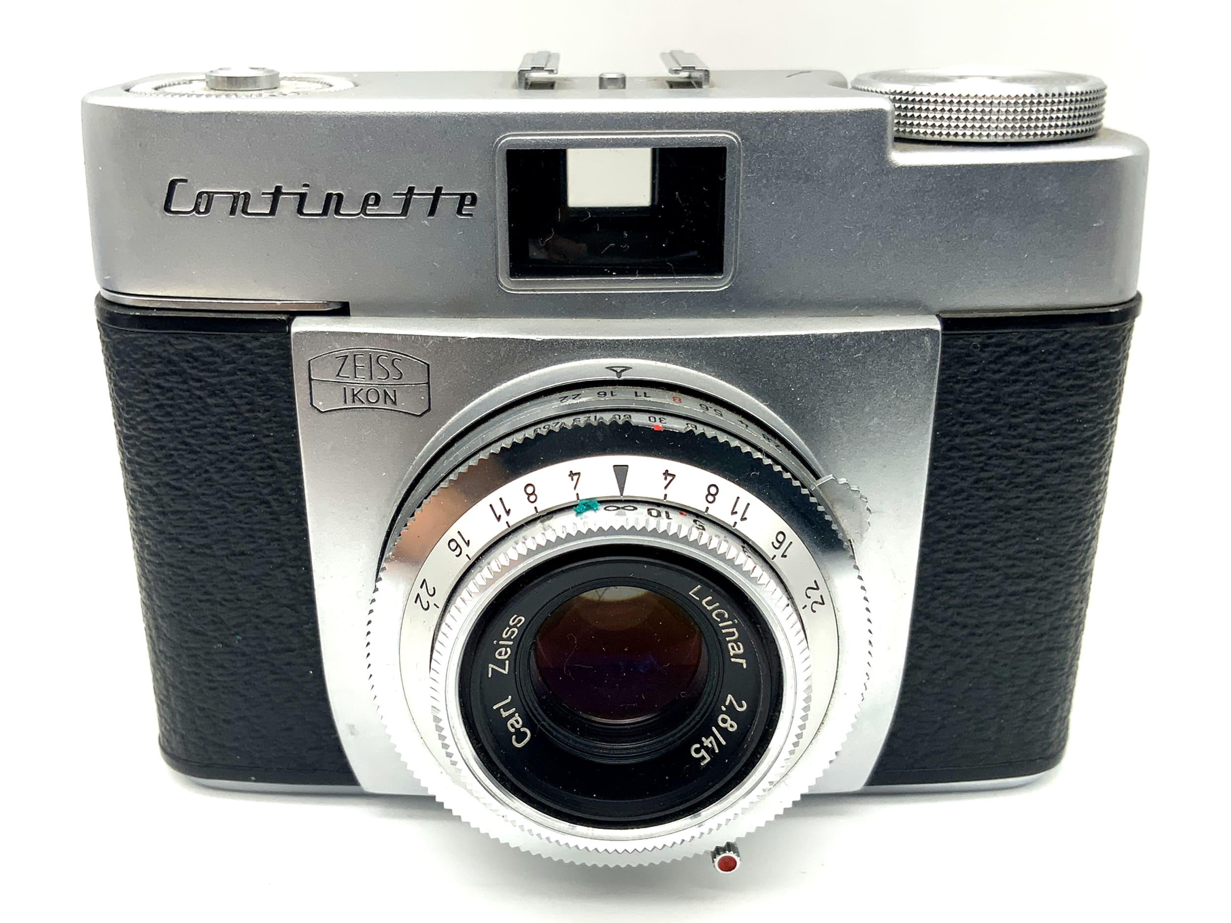 Zeiss Ikon Continette Sucherkamera mit Carl Zeiss Lucinar 2.8/45 Pronto