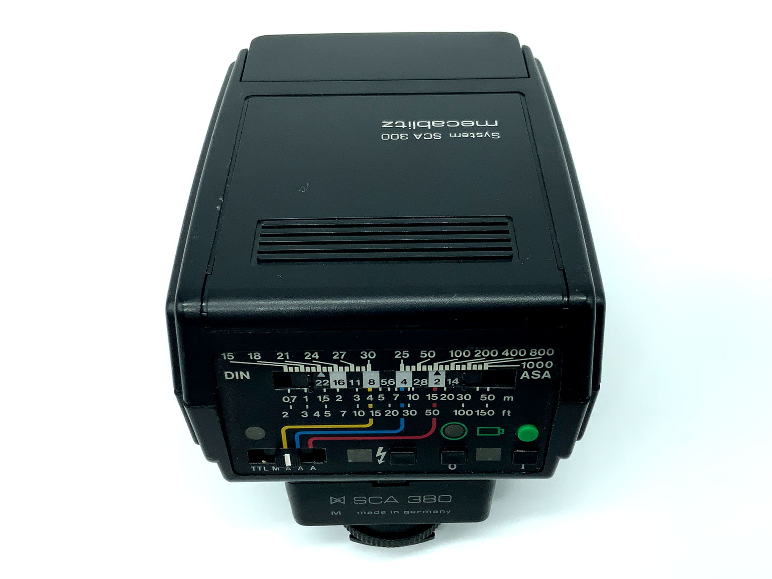 Metz 32 CT 4 Blitzgerät SCA 380 für Yashica / Contax Kamera Blitz Flash