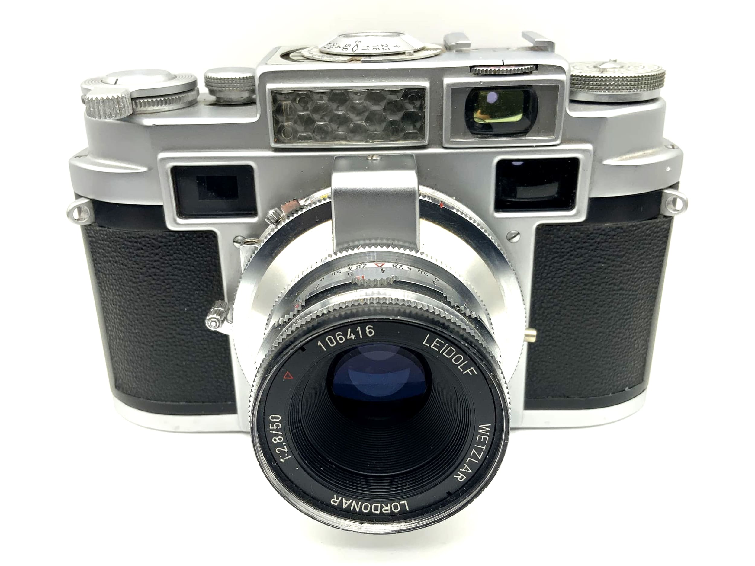 Leidolf Lordomat C35 mit Lordonar 1:2.8/50 Prontor-SVS !Beli defekt!