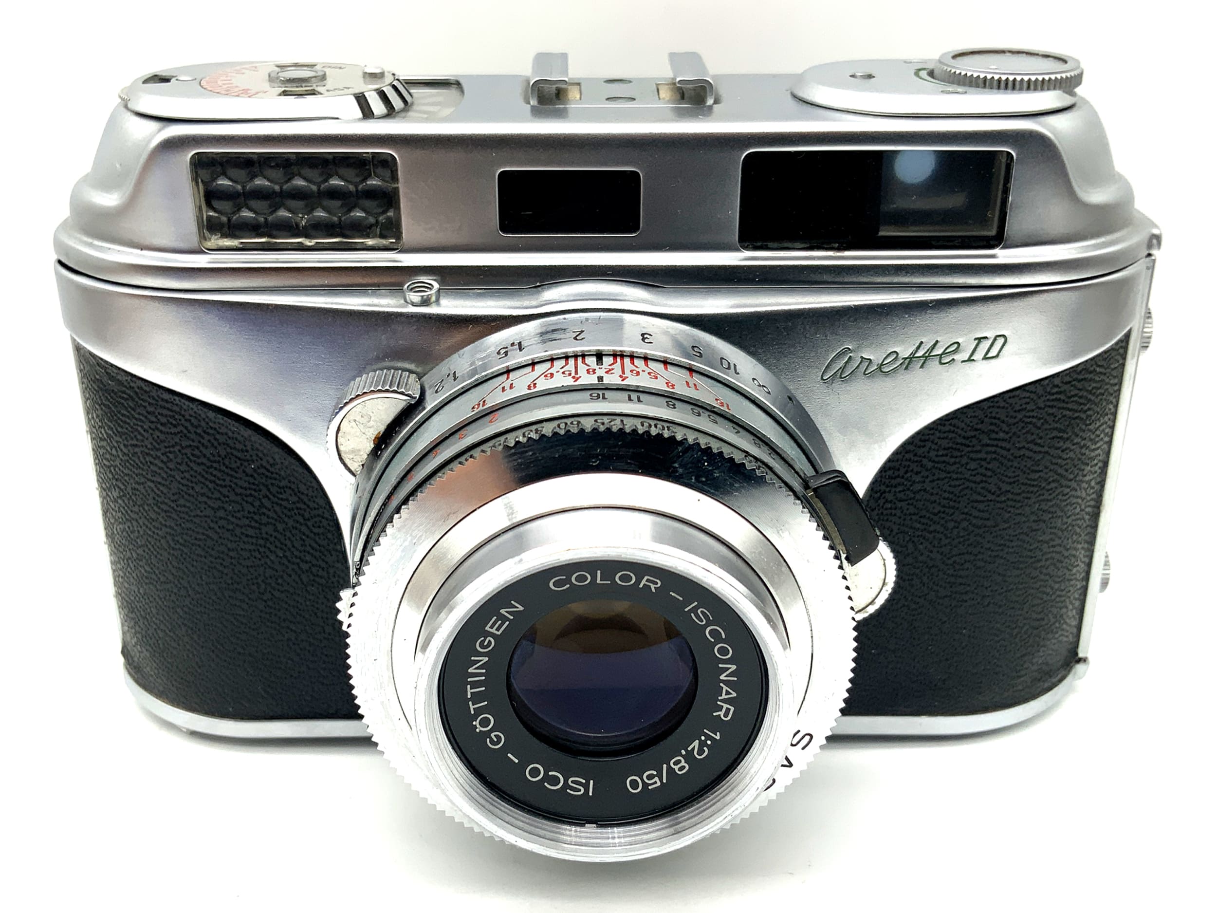 AkA Arette I D Sucherkamera mit Color-Isconar 1:2.8/50 Prontor-SVS