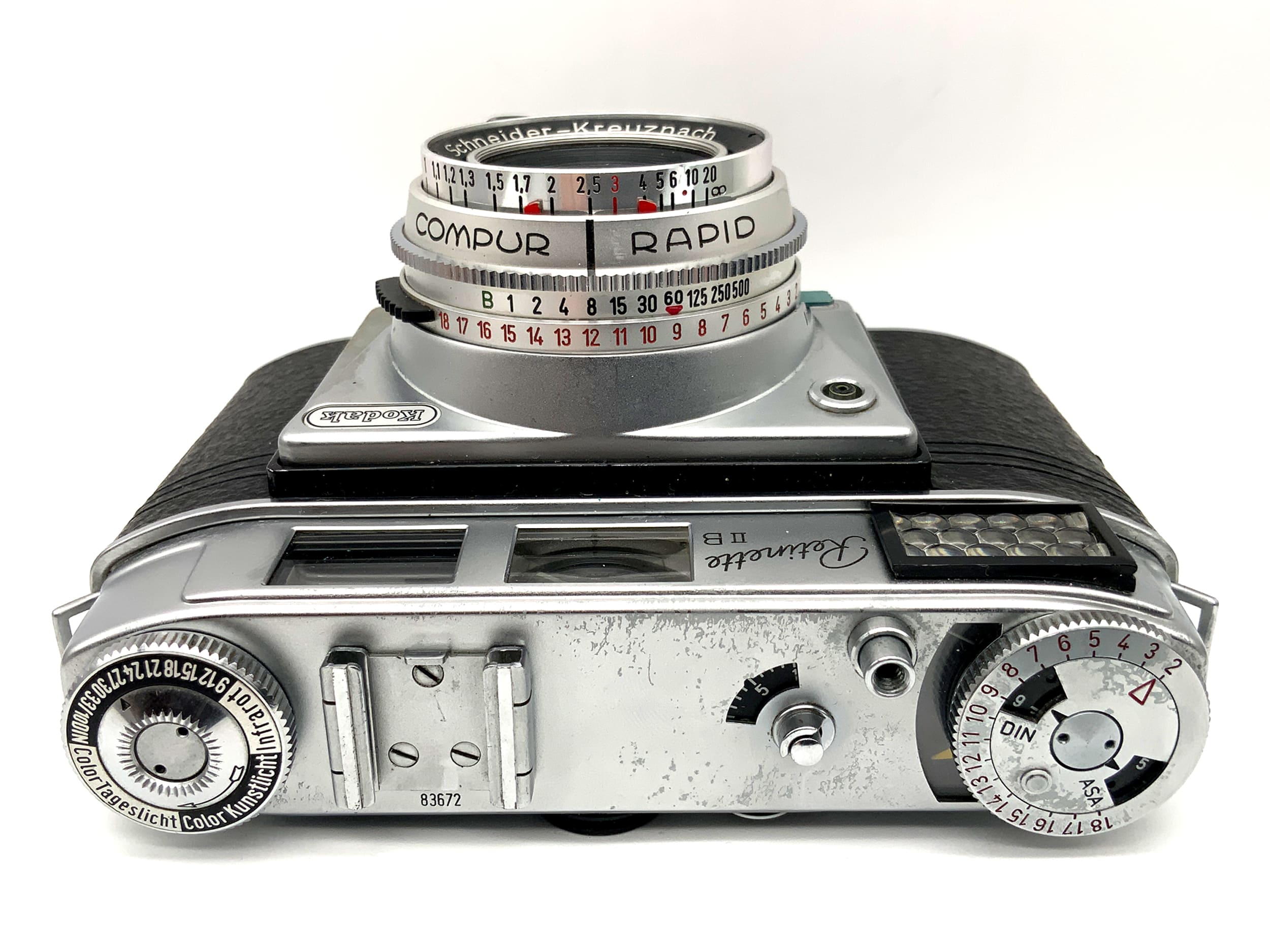 Kodak Retinette II B Sucherkamera mit Reomar 1:2.8/45mm Compur-Rapid