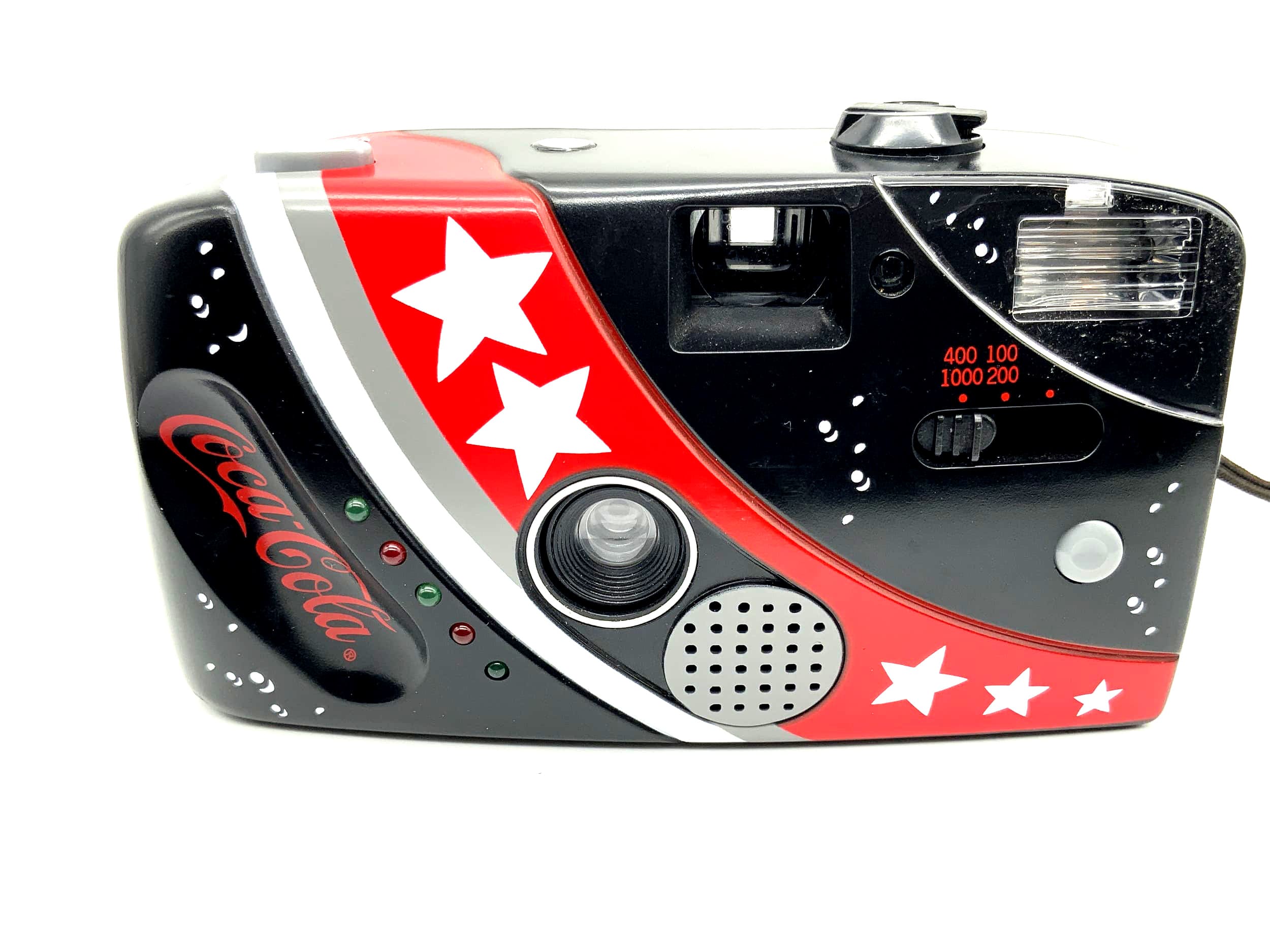 Coca Cola Weihnachtskamera Point&Shoot mit Sound Kompaktkamera Analogkamera 35mm