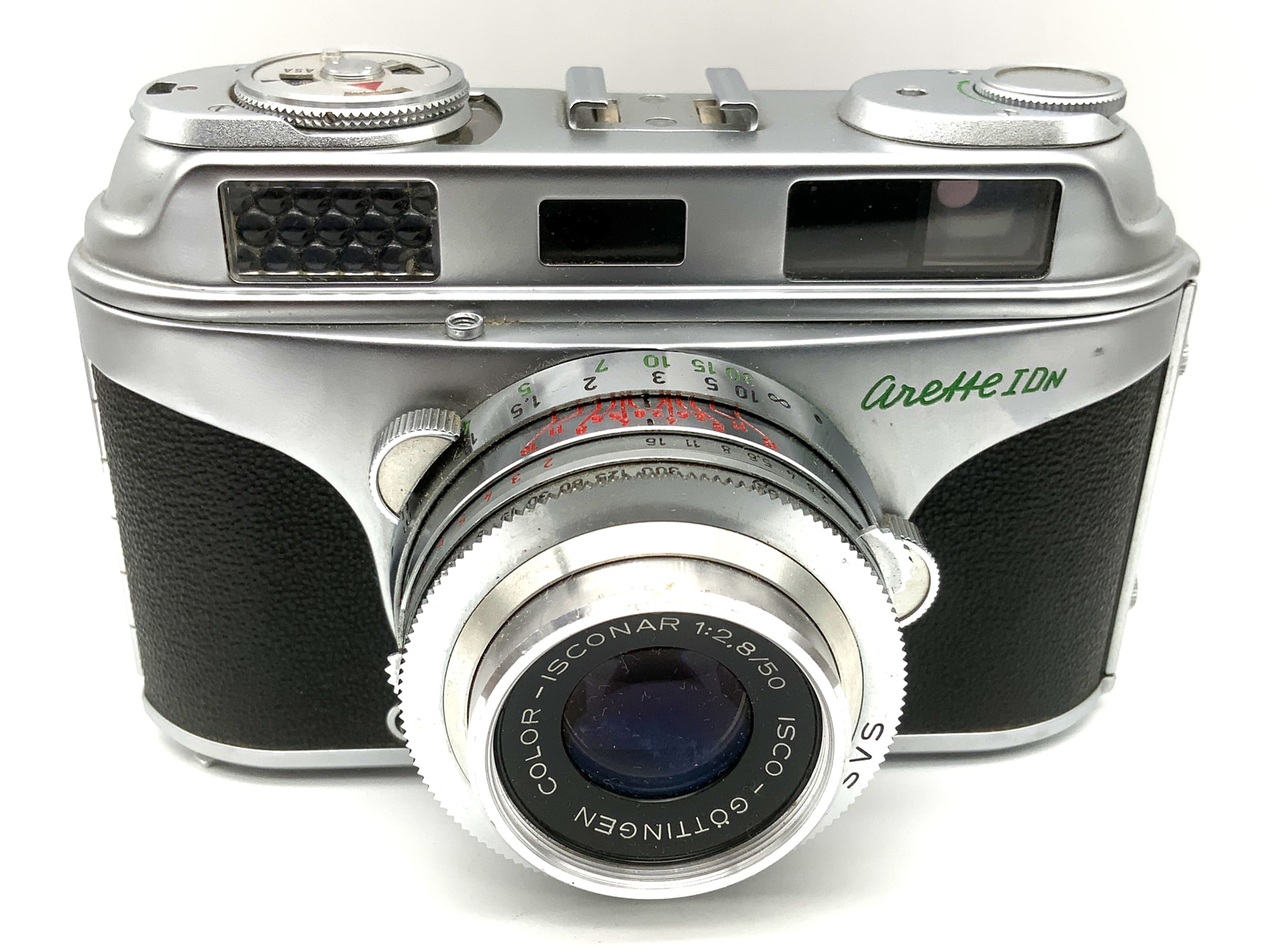 AkA Arette IDN Sucherkamera mit Color-Isconar 1:2.8/50 Prontor-SVS