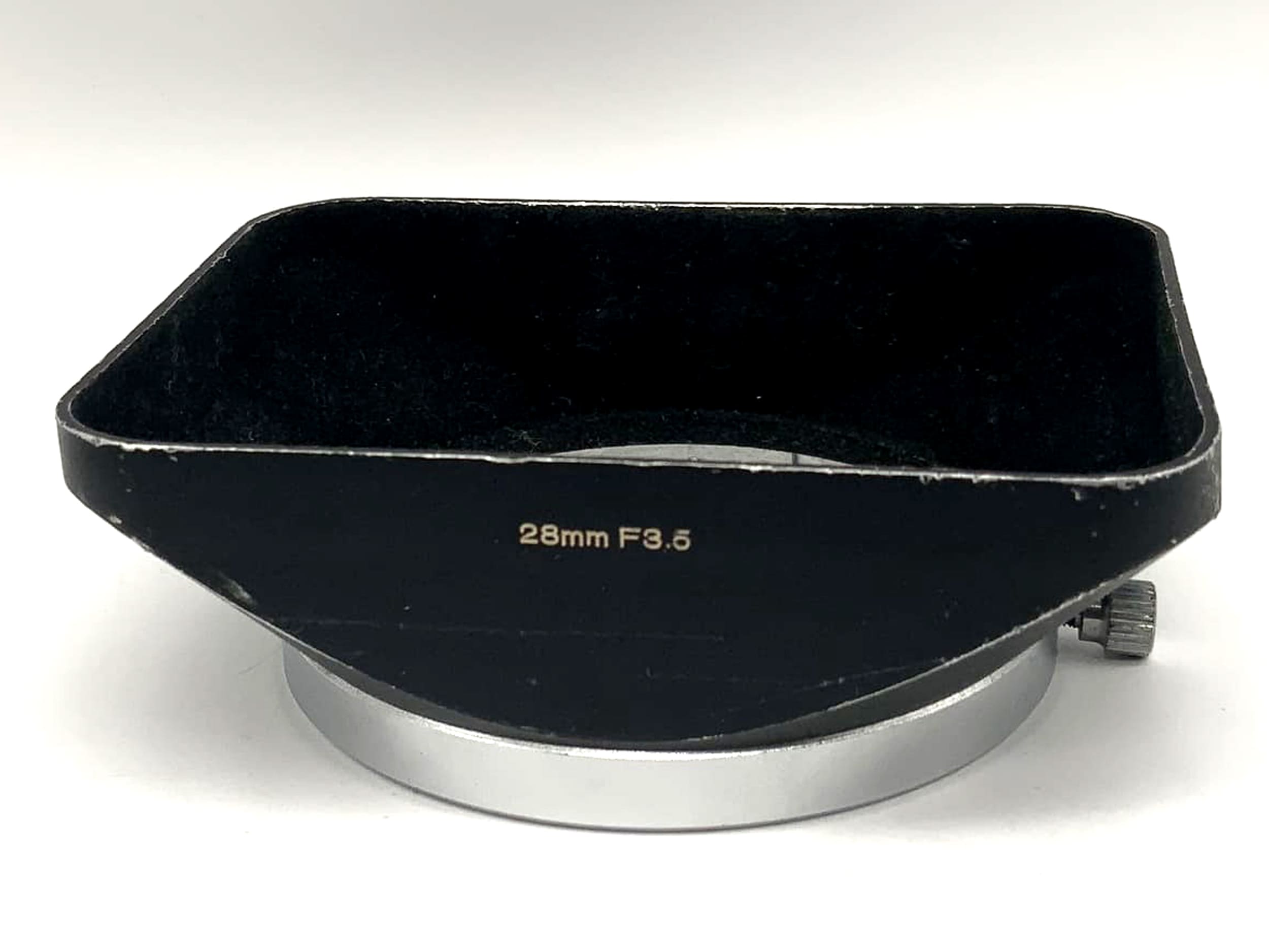 Gegenlichtblende Konica 28mm F3.5 Metall metal lenshood Sonnenblende