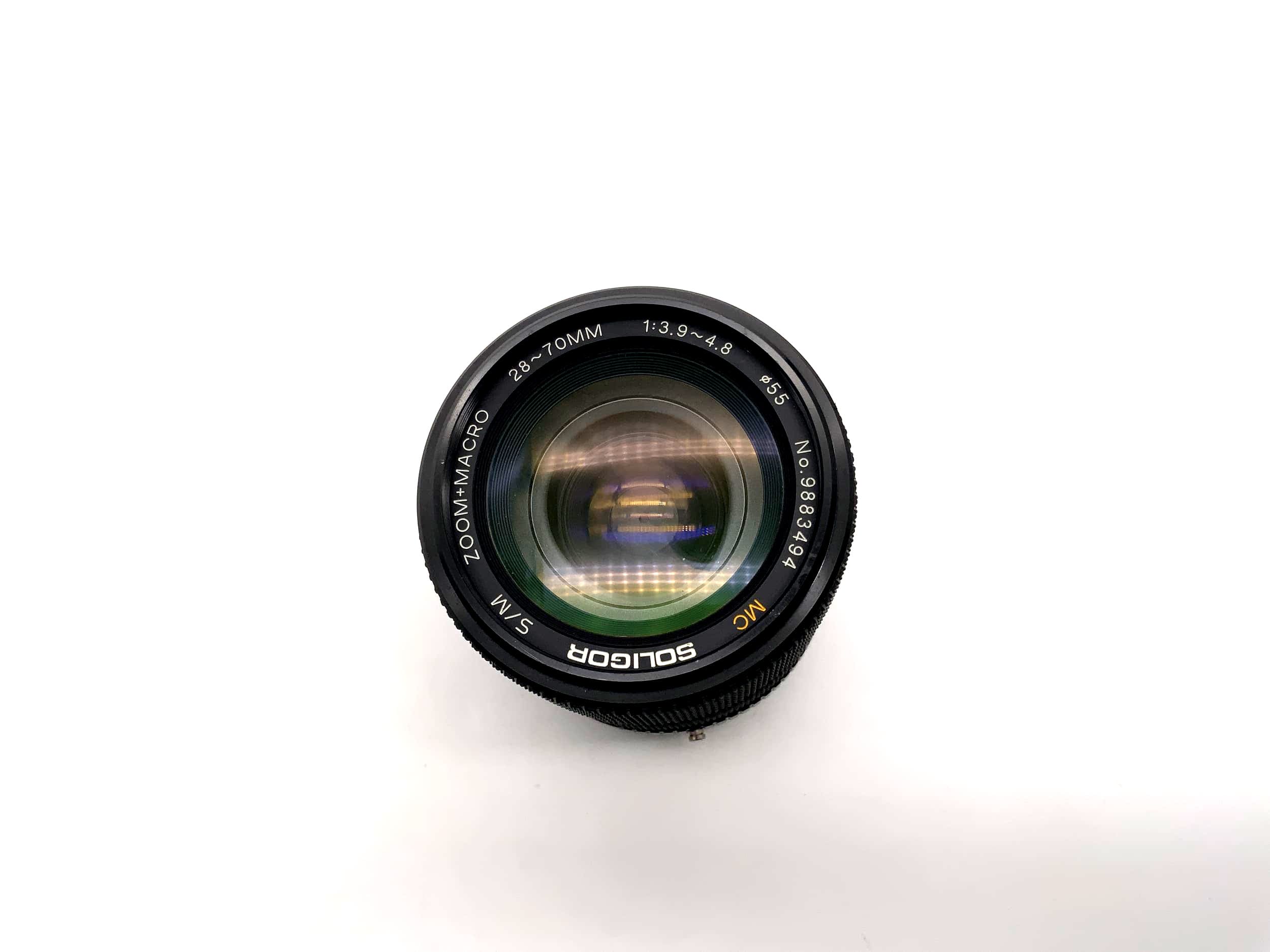 Soligor 28-70mm 1:3.9-4.8 Objektiv S/M Zoom+Macro MC Kamera Lens (Pentax K)