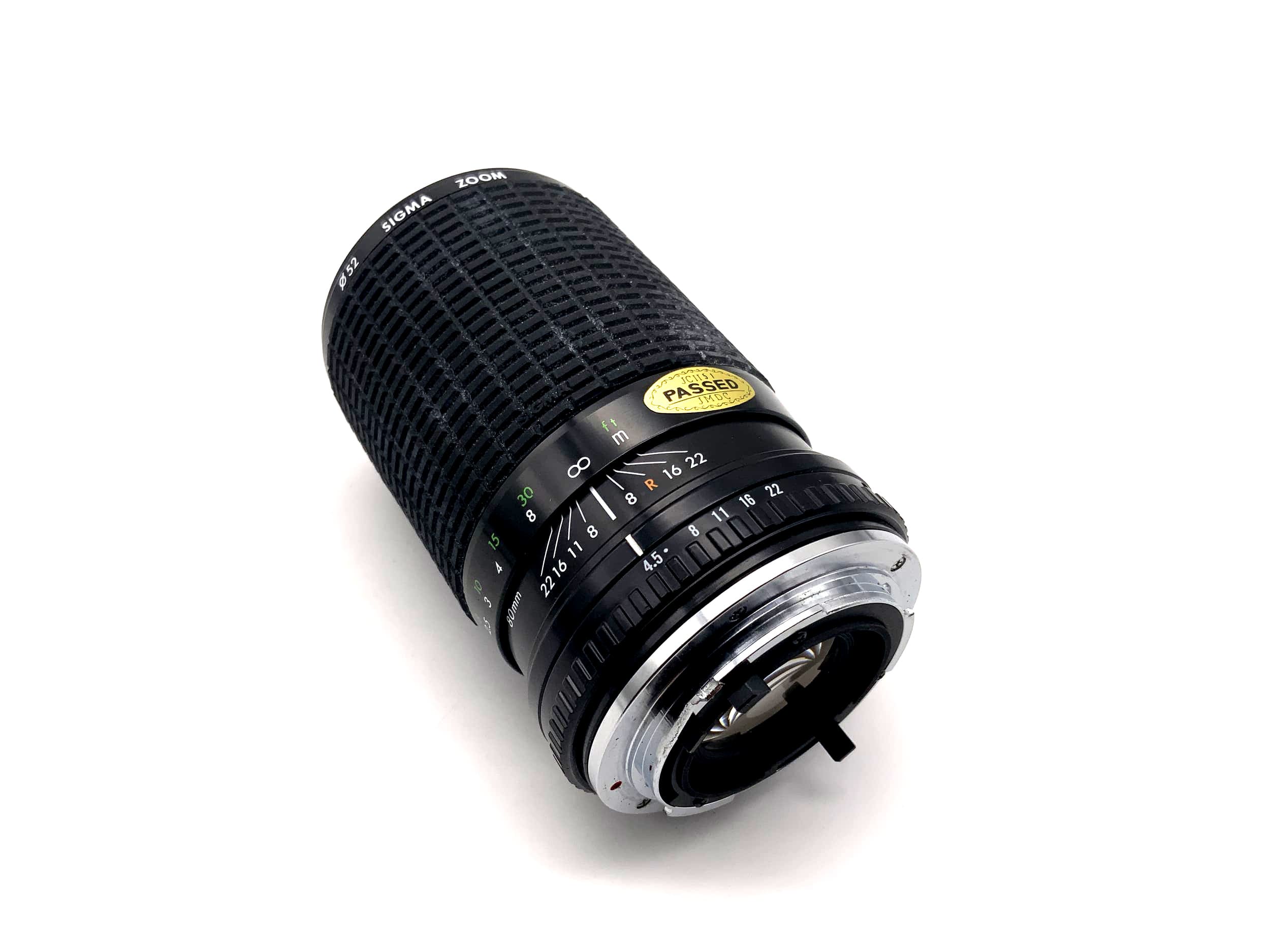 Sigma 80-200mm 1:4,5-5,6 Objektiv Multi Coated Zoom Lens (Yashica/Contax)