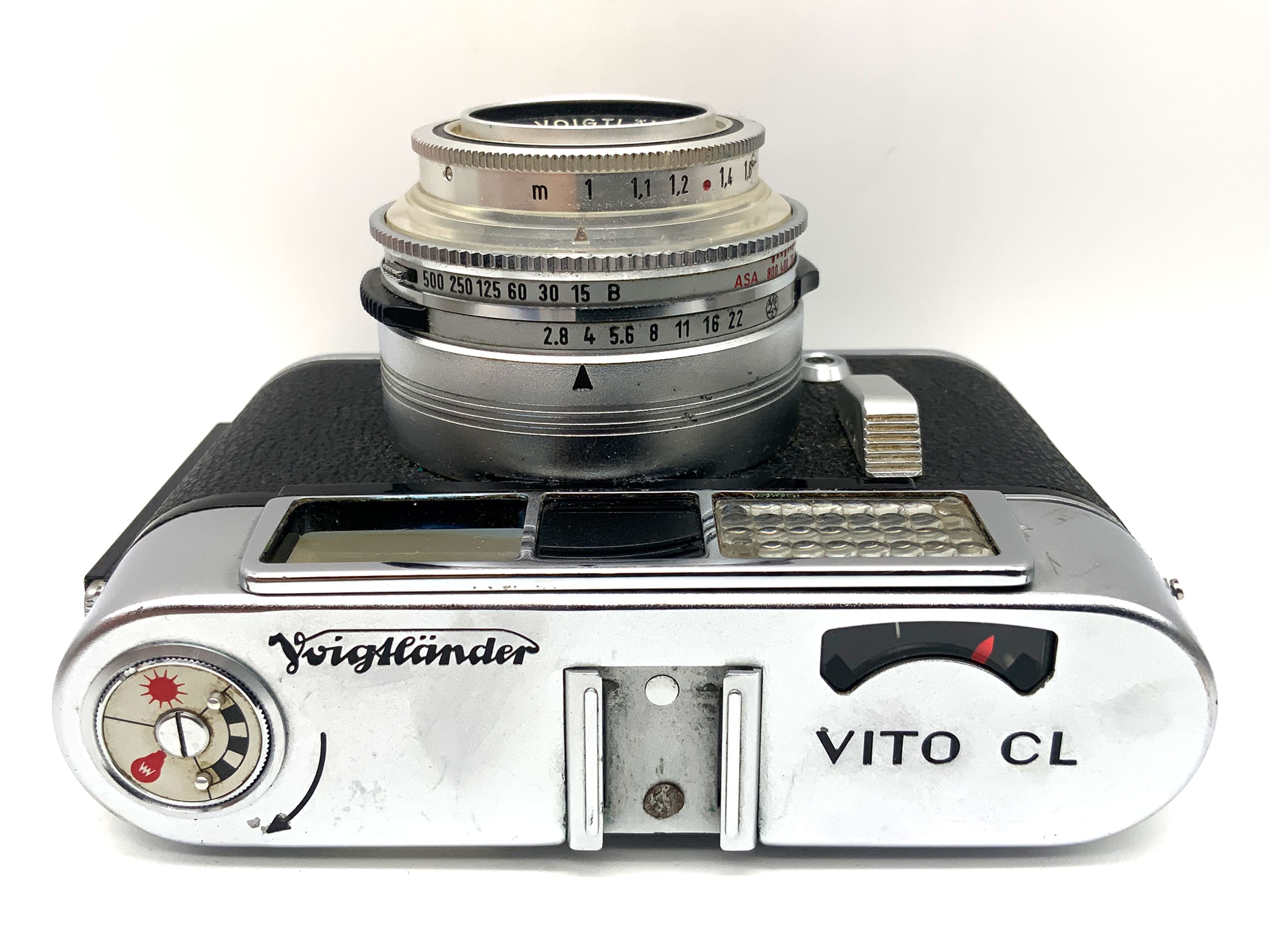Voigtländer Vito CL Sucherkamera mit Color-Skopar 2.8/50 Proto-LK Analogkamera