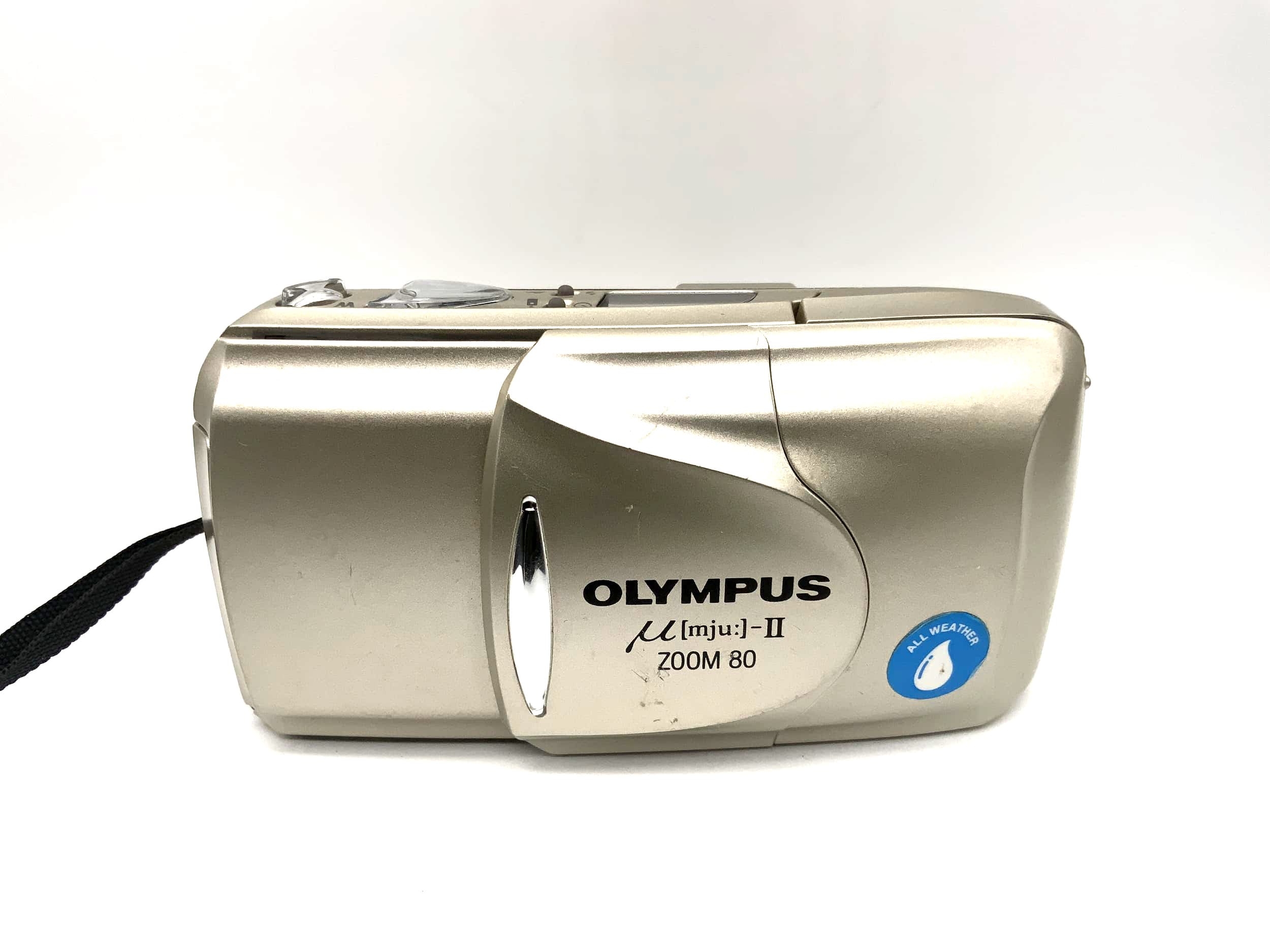 Olympus µ mju II Zoom 80 Point&Shoot mit 38-80mm Lens Multi AF Wetterfest 35mm