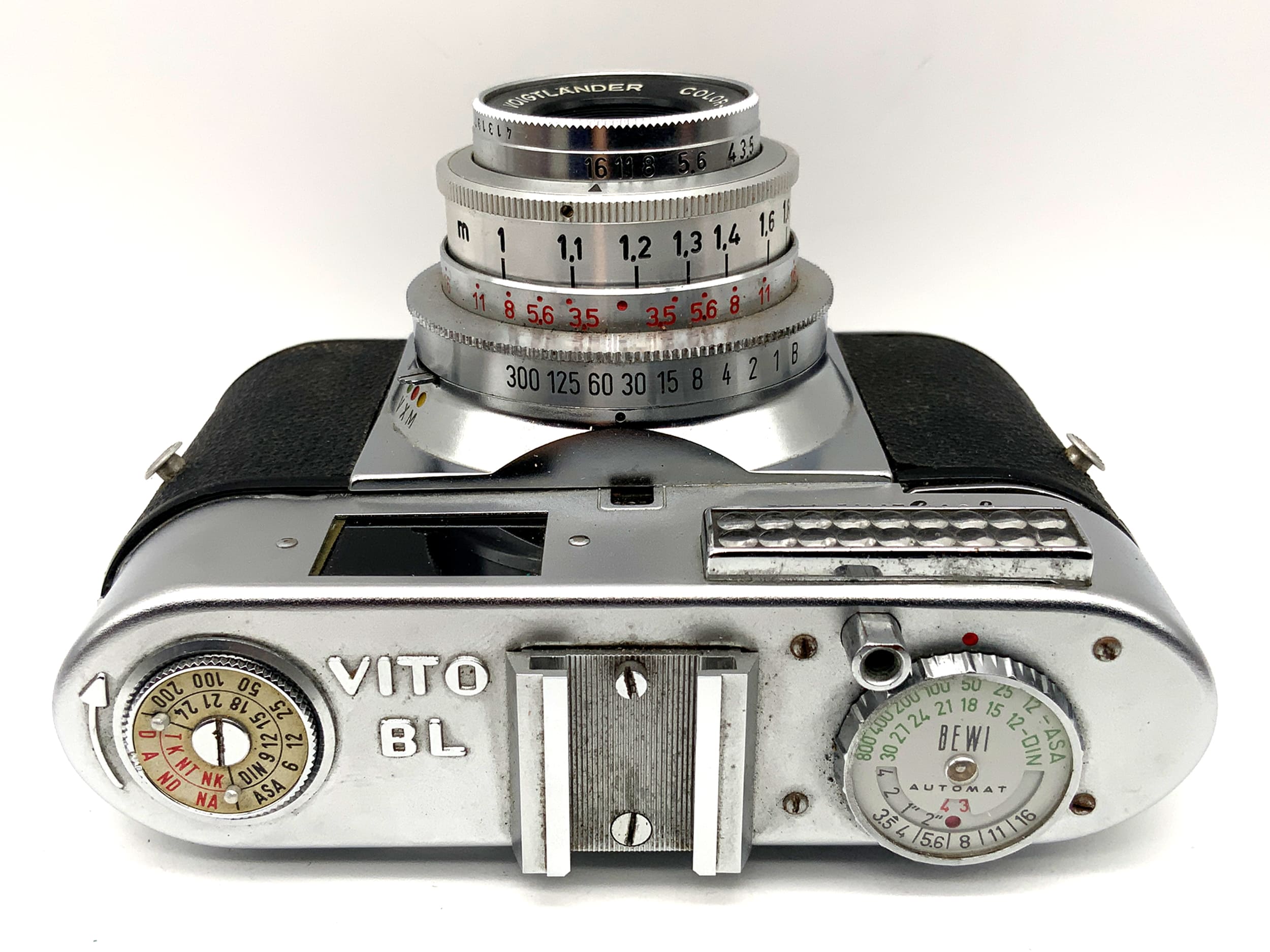 Voigtländer Vito BL Sucherkamera mit Color-Skopar 1:3.5/50 Prontor-SVS