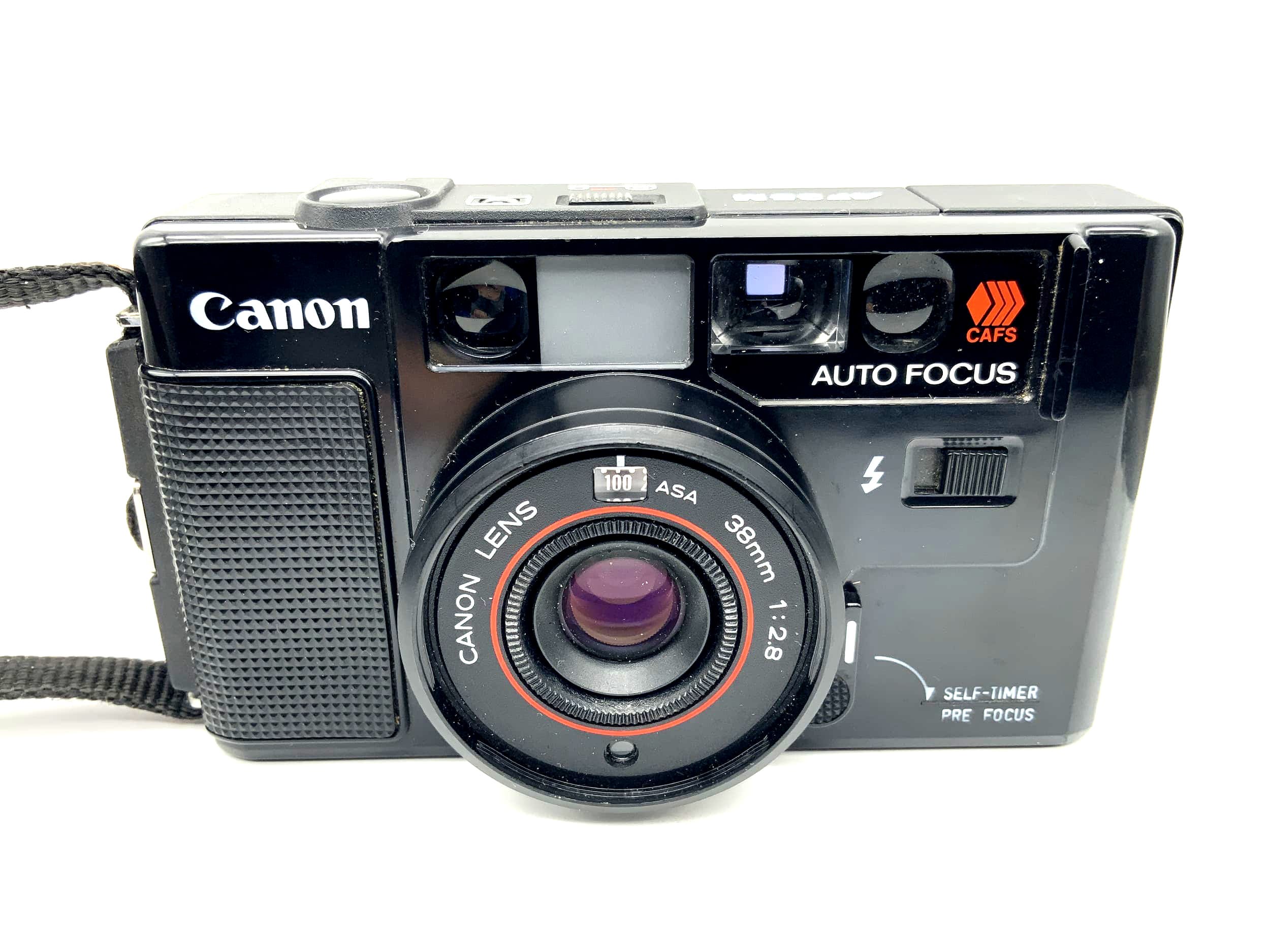 Canon AF35M Point&Shoot mit 38mm 1:2.8 Lens Auto Focus AF Analogkamera 35mm