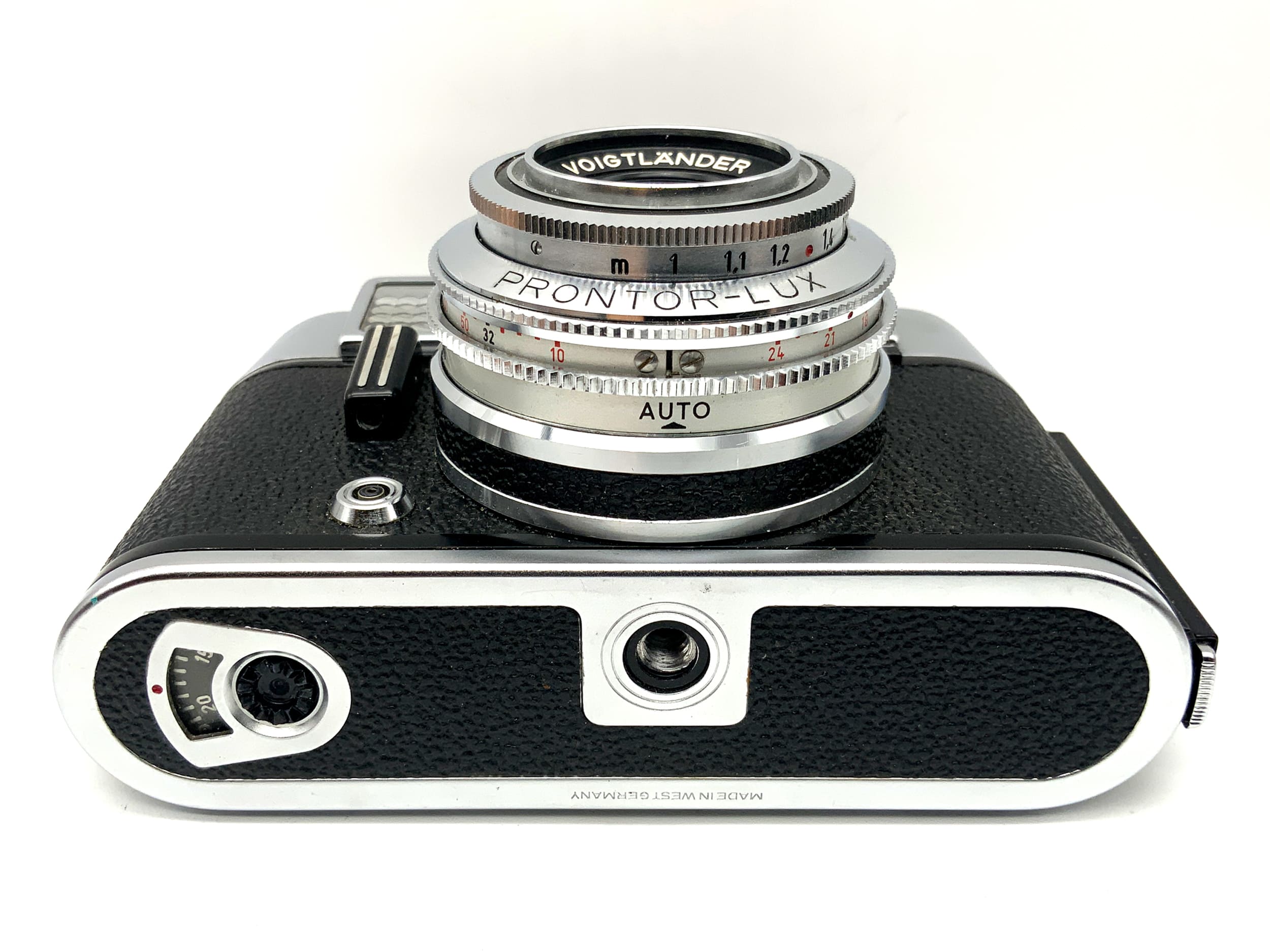 Voigtländer Vito automatic Sucherkamera mit Lanthar 2.8/50 Prontor-Lux