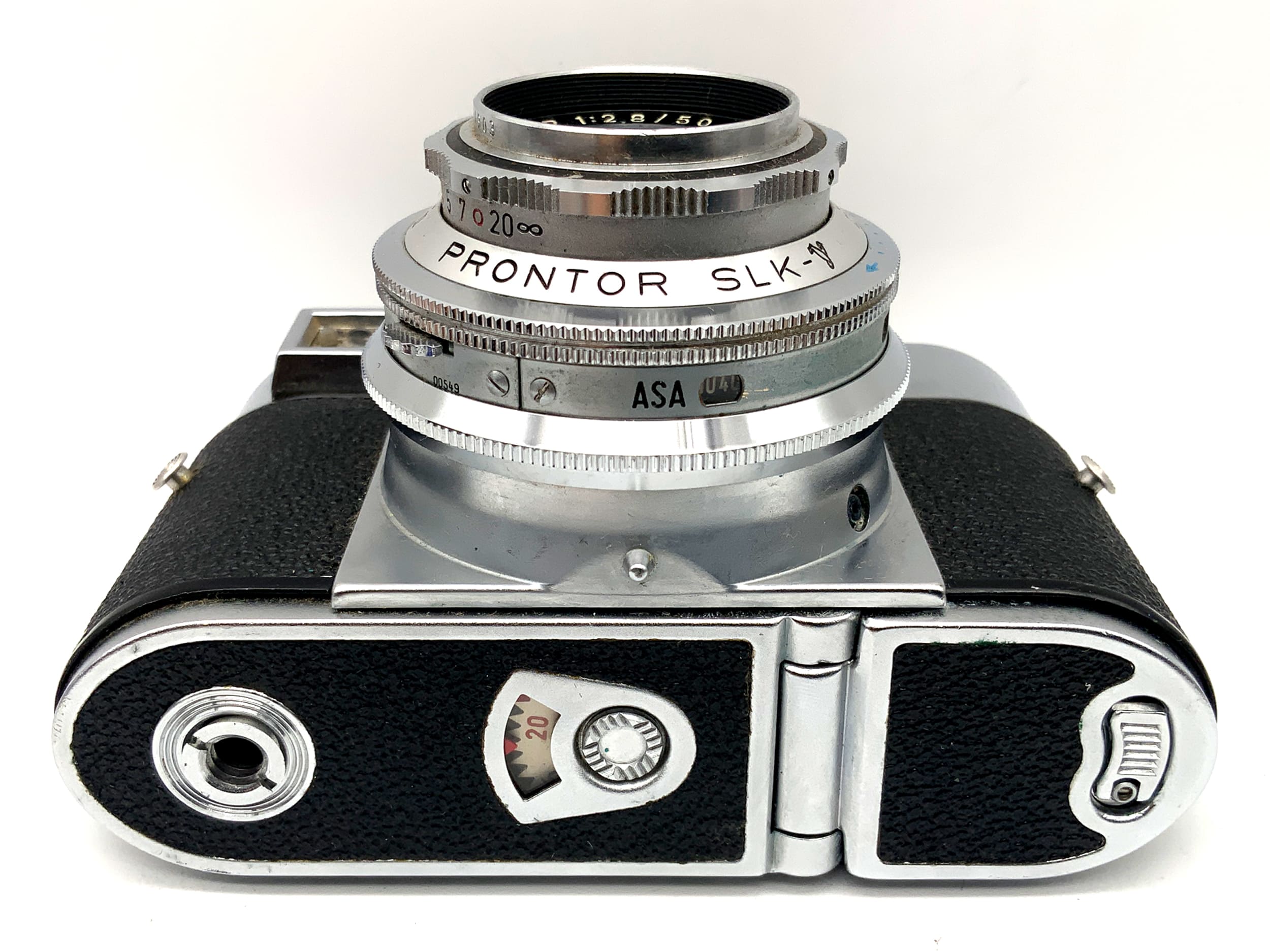 Voigtländer Vitomatic II Sucherkamera mit Color-Skopar 2.8/50 Prontor SLK