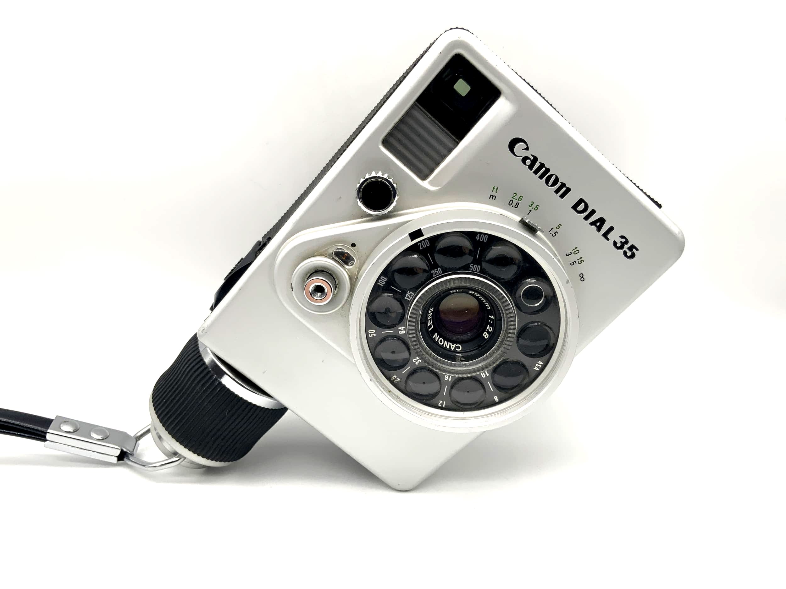 Canon Dial 35 Sucherkamera mit Canon Lens SE 28mm 1:2.8 35mm